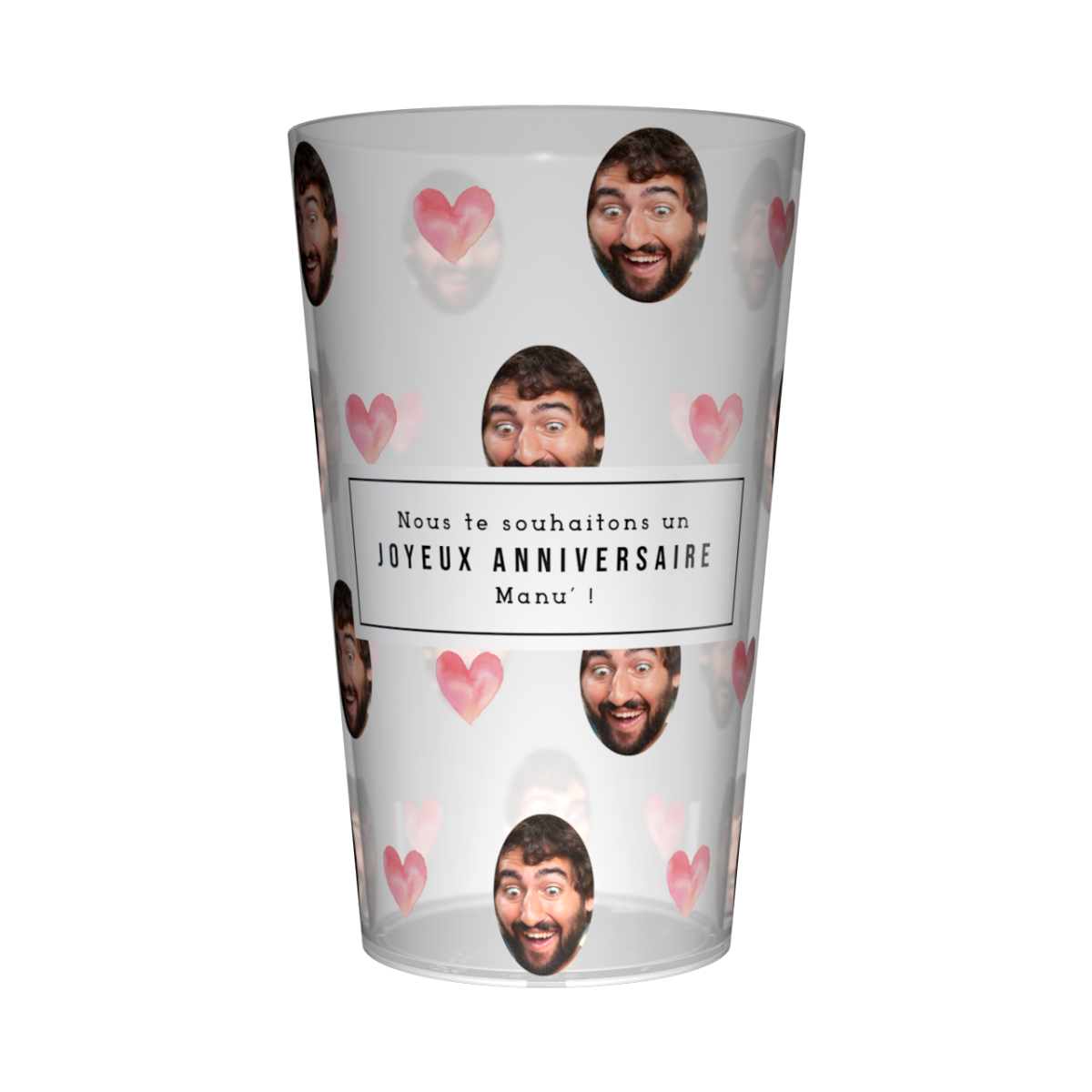 Gobelet personnalisé anniversaire Spationaute