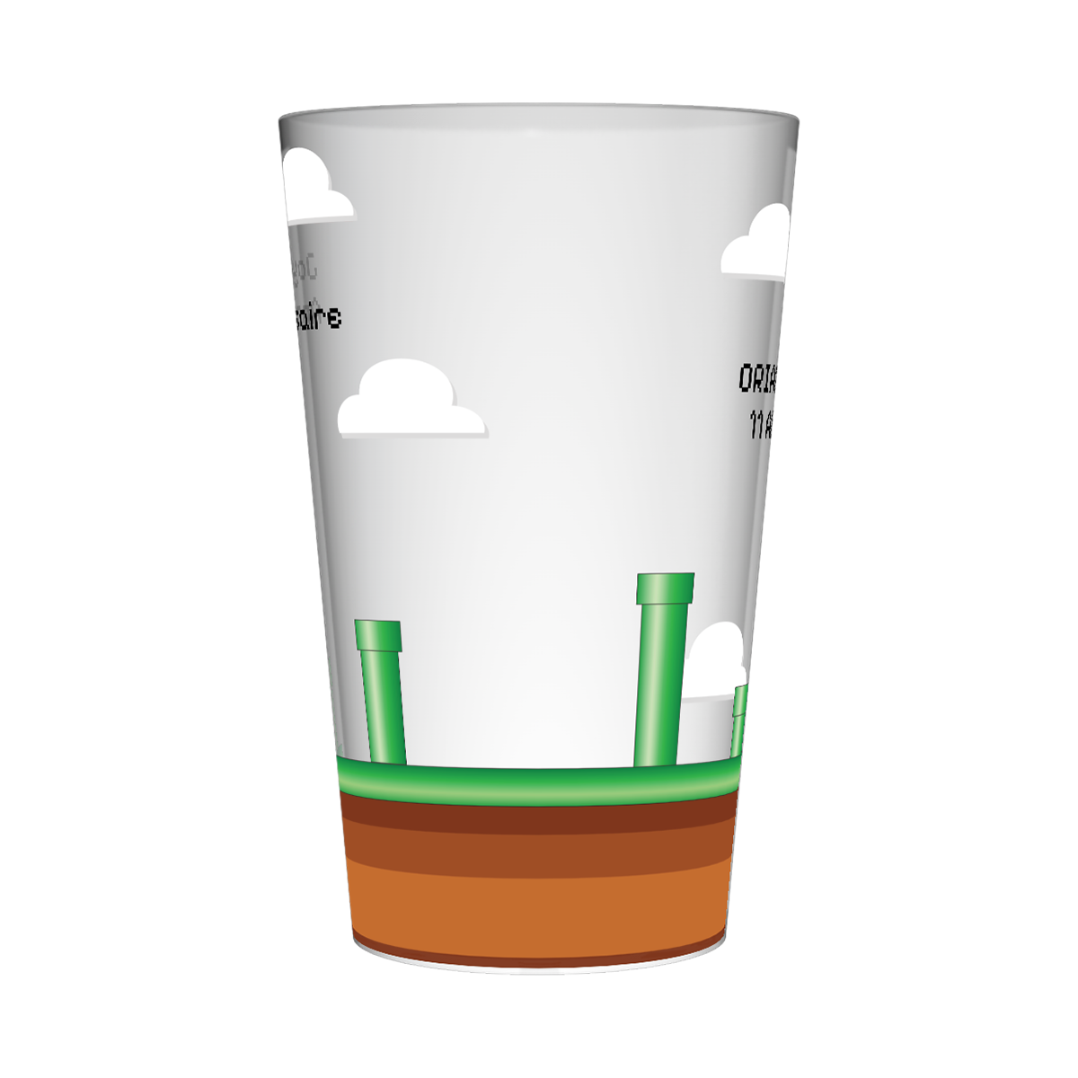 Gobelet personnalisé Anniversaire Jeu d'Arcade 2