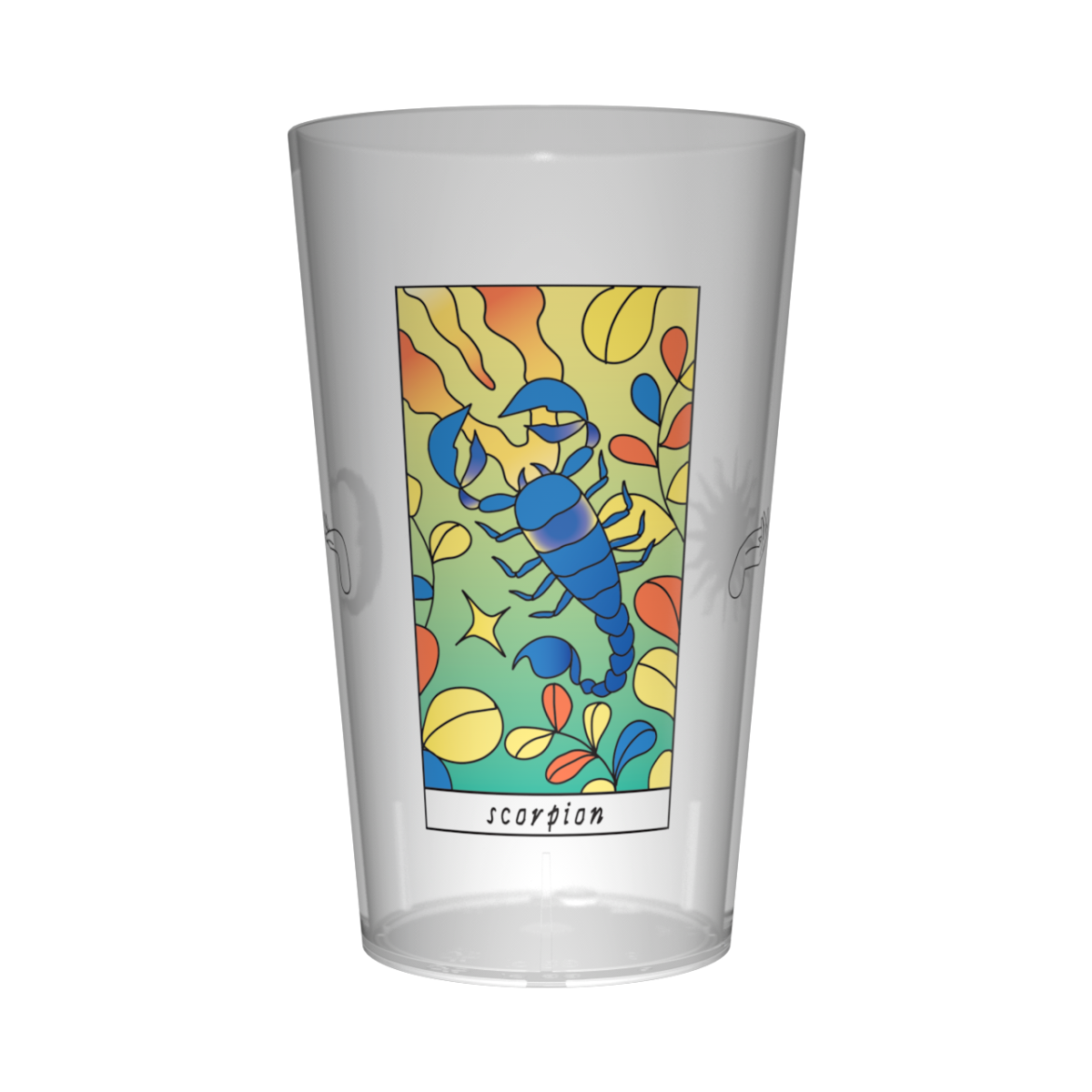 Gobelet personnalisé Astrologie Carte Scorpion