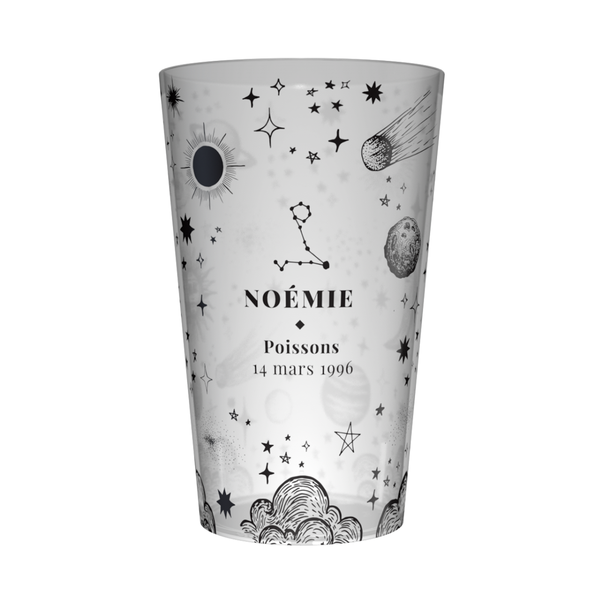 Gobelet personnalisé Astrologie Signe Poisson