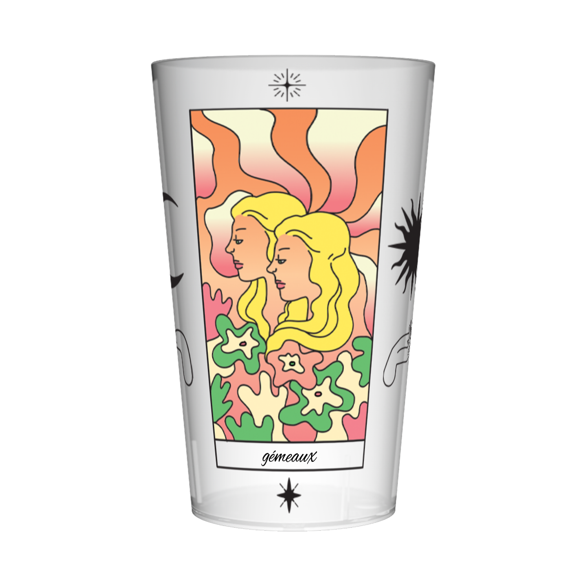 Gobelet personnalisé Astrologie Carte Gémeaux