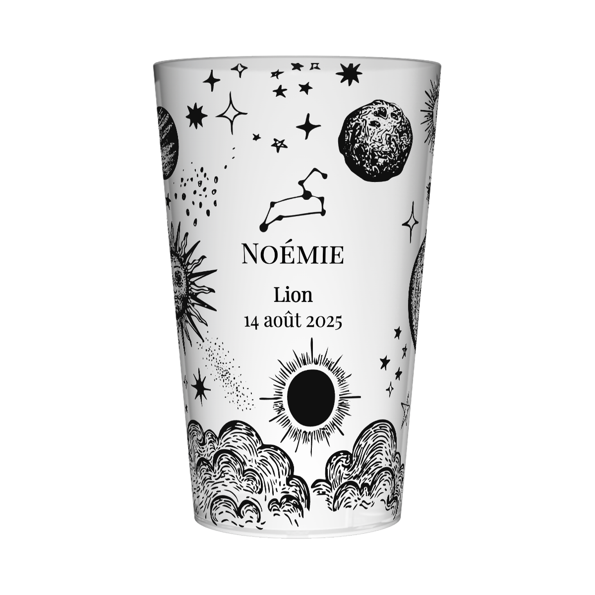 Gobelet personnalisé Astrologie Signe Lion