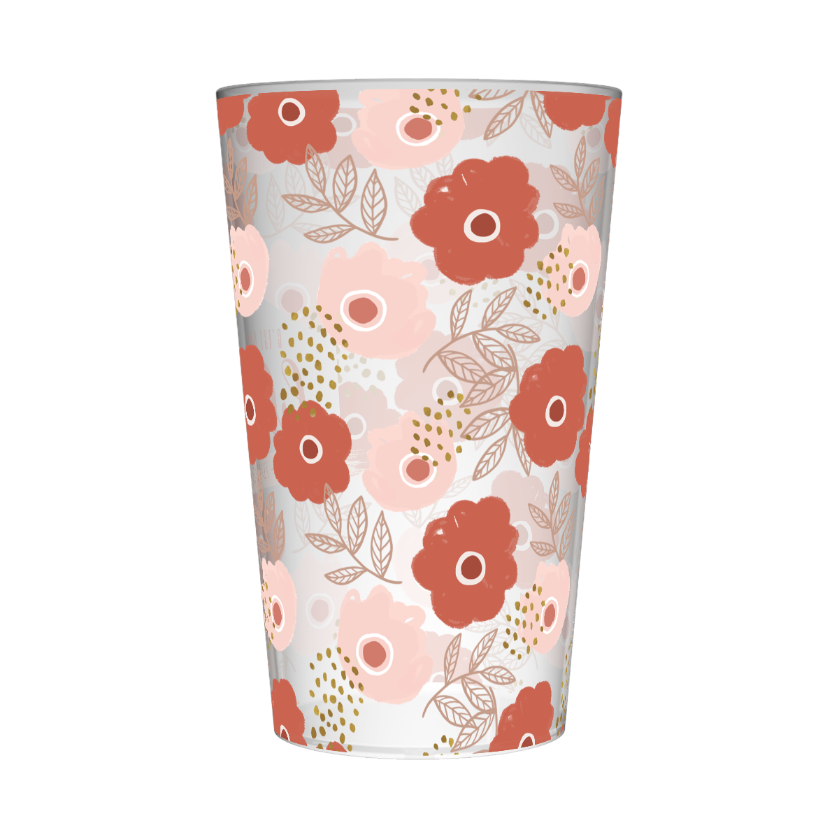 Gobelet personnalisé Baby Shower Fleurs 2