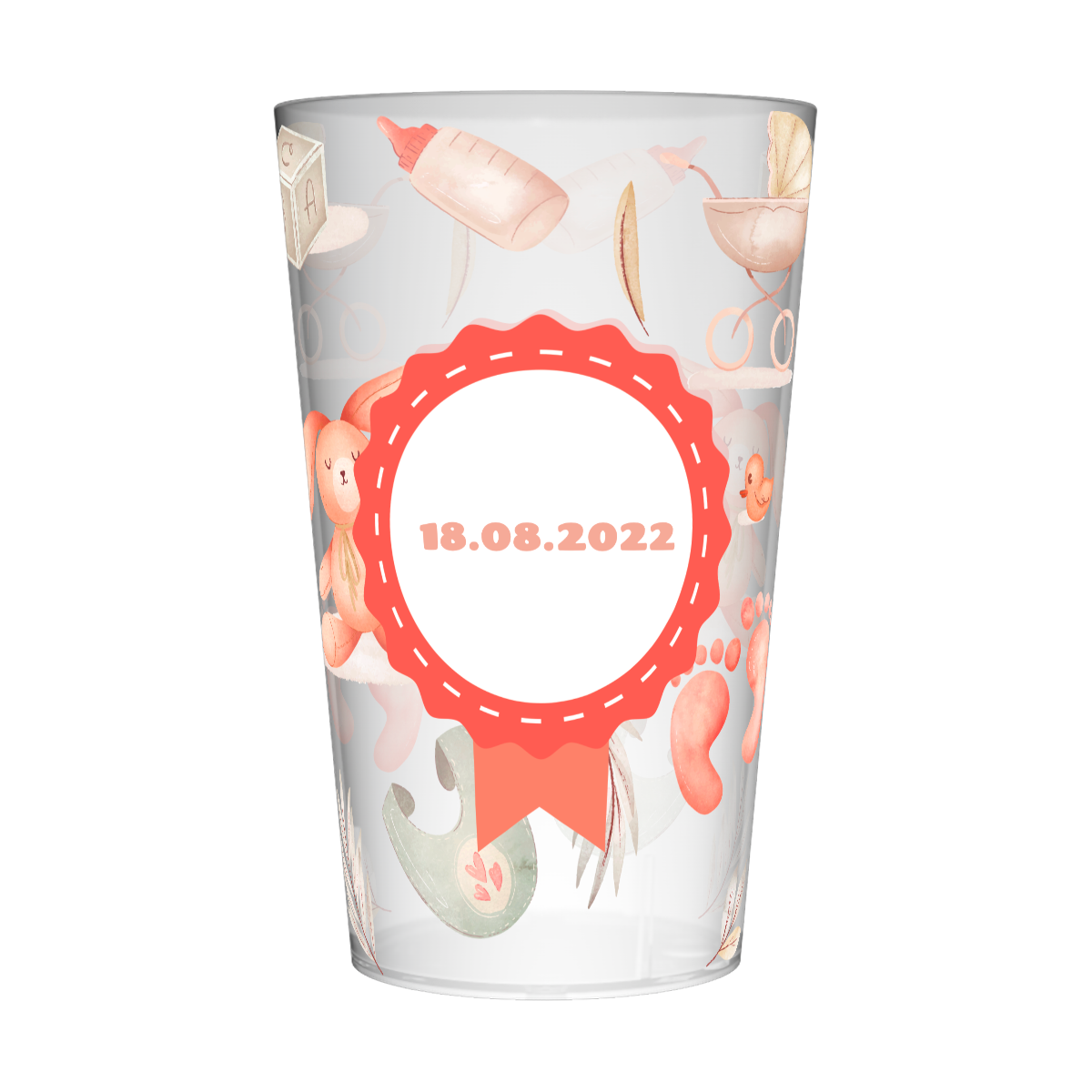 Gobelet personnalisé Baby Shower Eléments 2