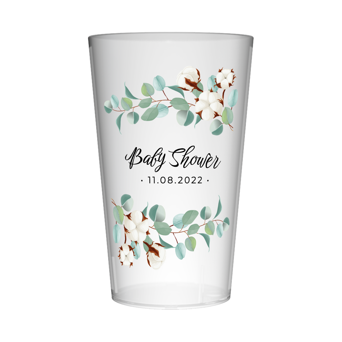 Gobelet personnalisé Baby Shower Coton