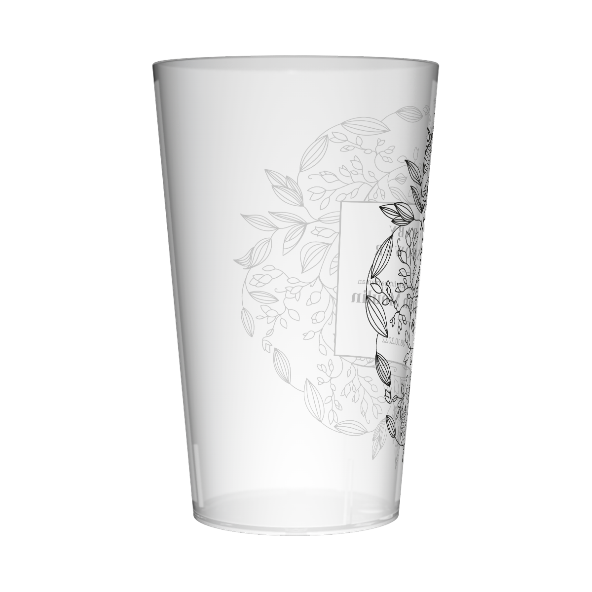 Gobelet personnalisé Baby Shower Dessin 3