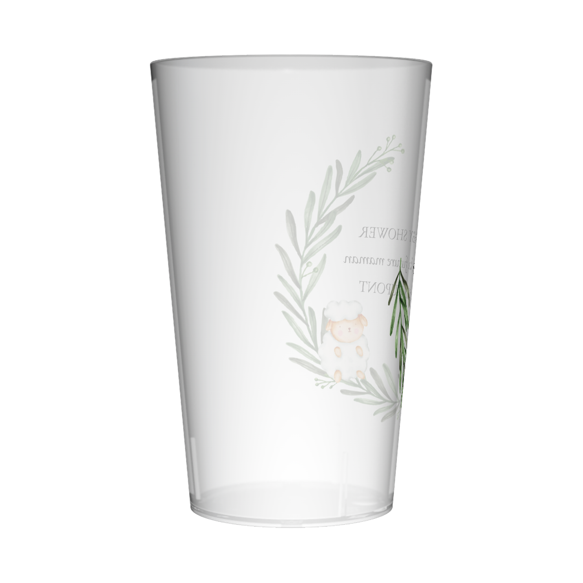 Gobelet personnalisé Baby Shower Mouton 3