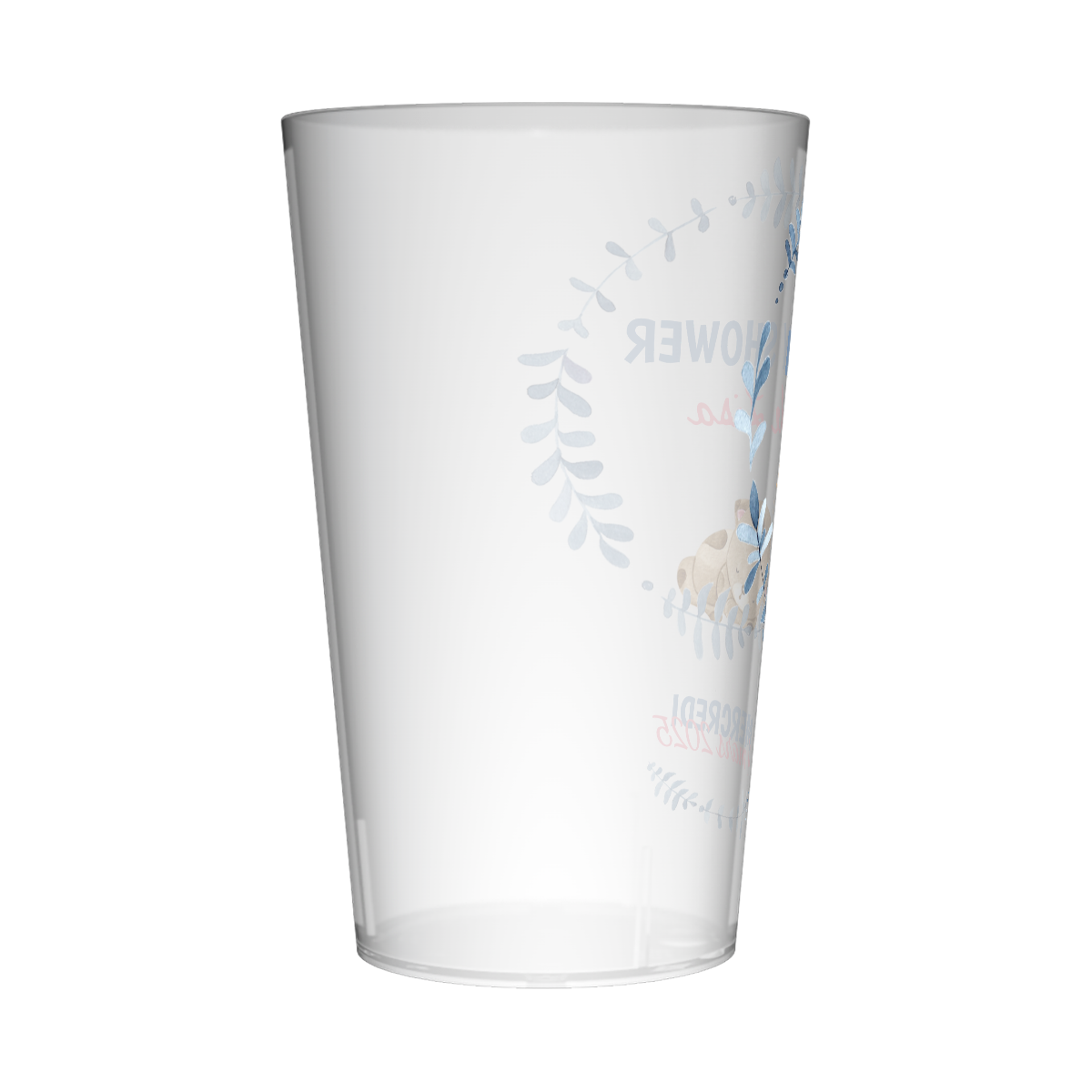 Gobelet personnalisé Baby Shower Couronne Bleue 3