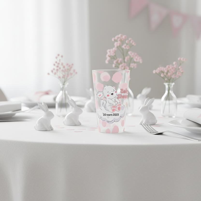 gobelet personnalise baby shower lapin