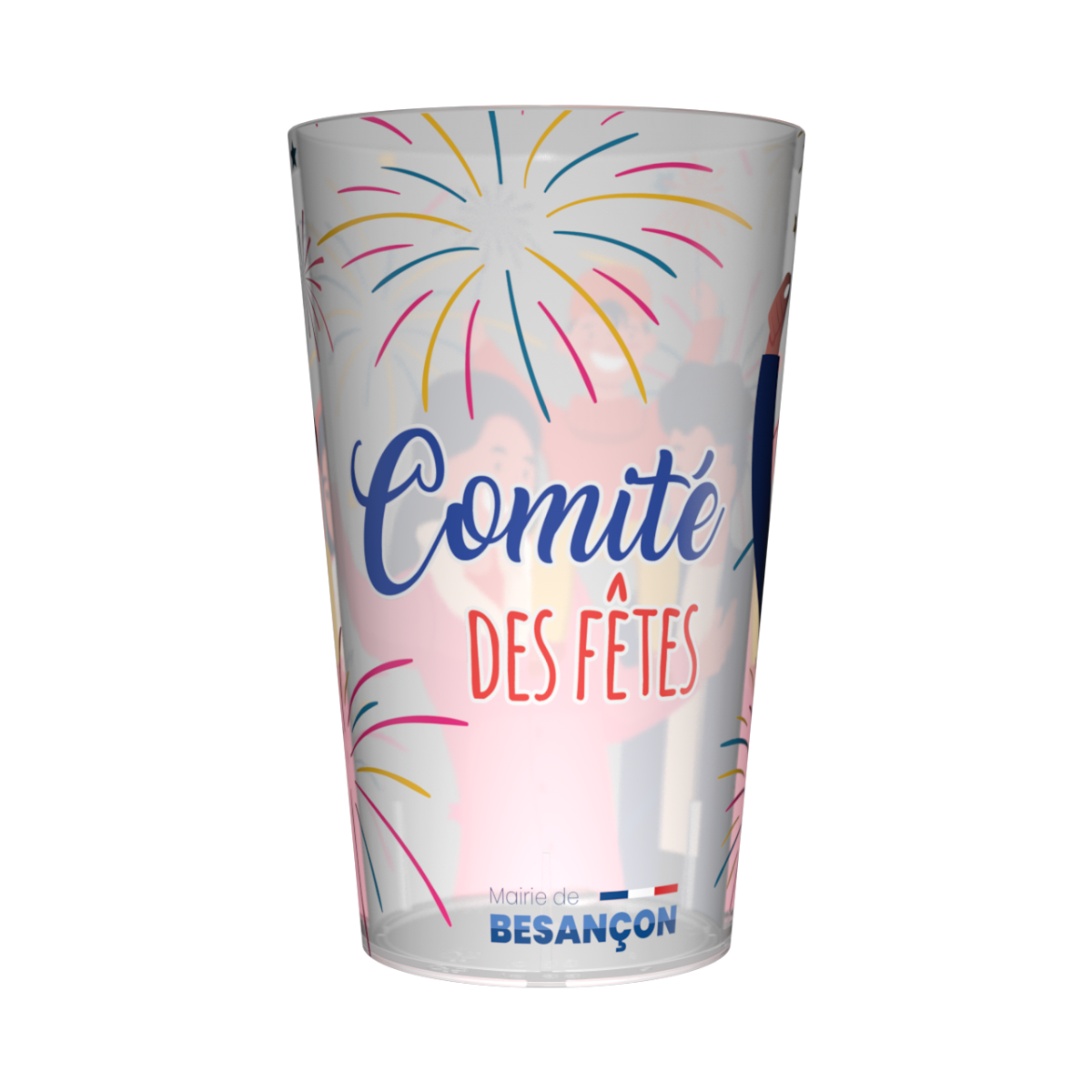 Gobelet personnalisé Comité des Fêtes Famille