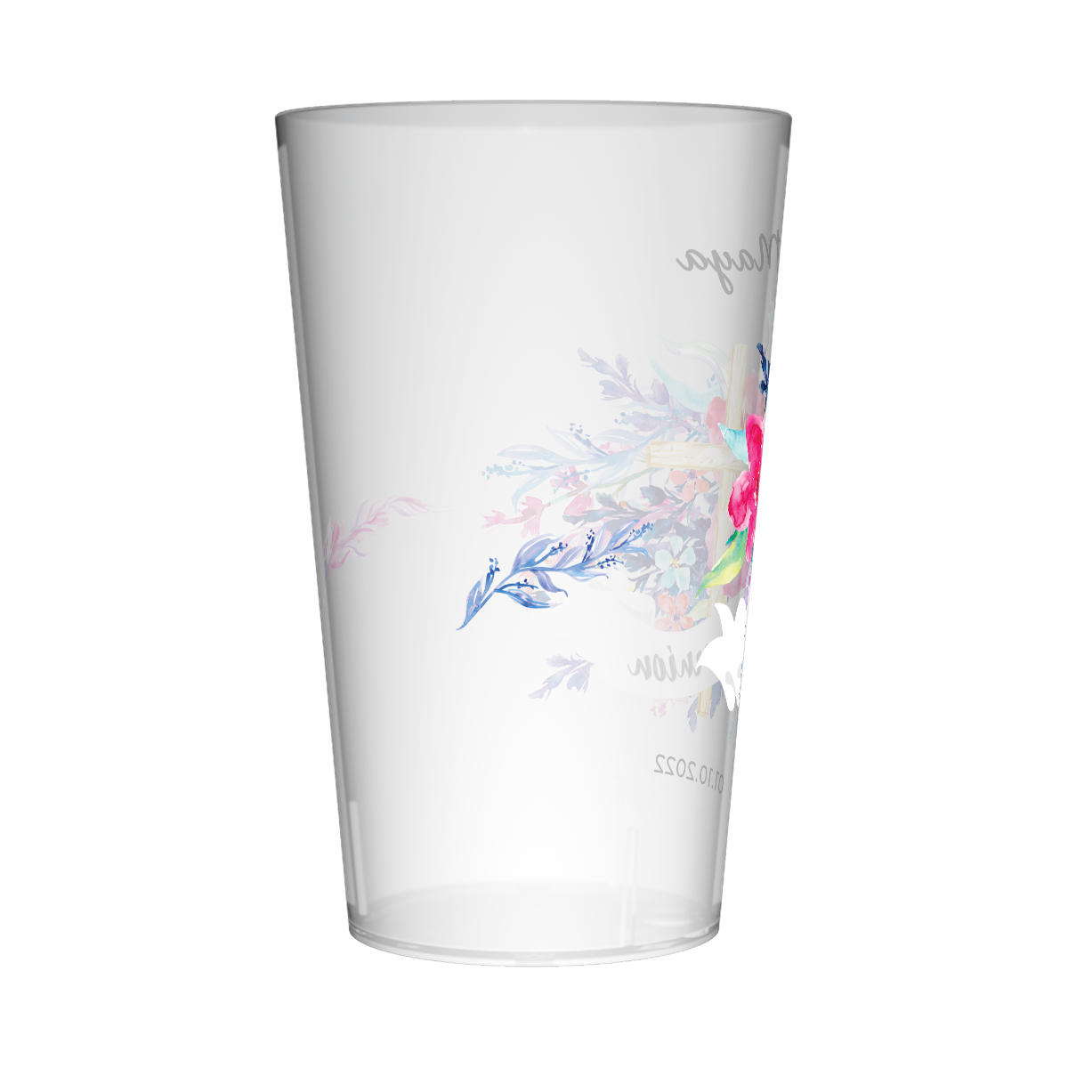 Gobelet personnalisé Communion Coloré 2