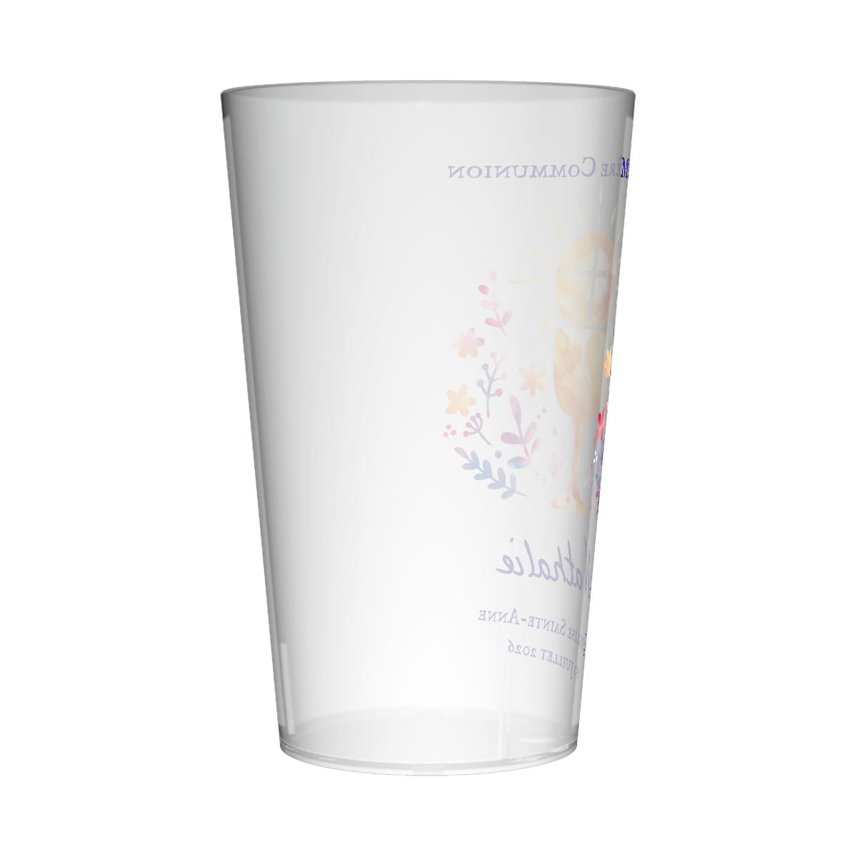 Gobelet personnalisé Communion Bénédiction 2