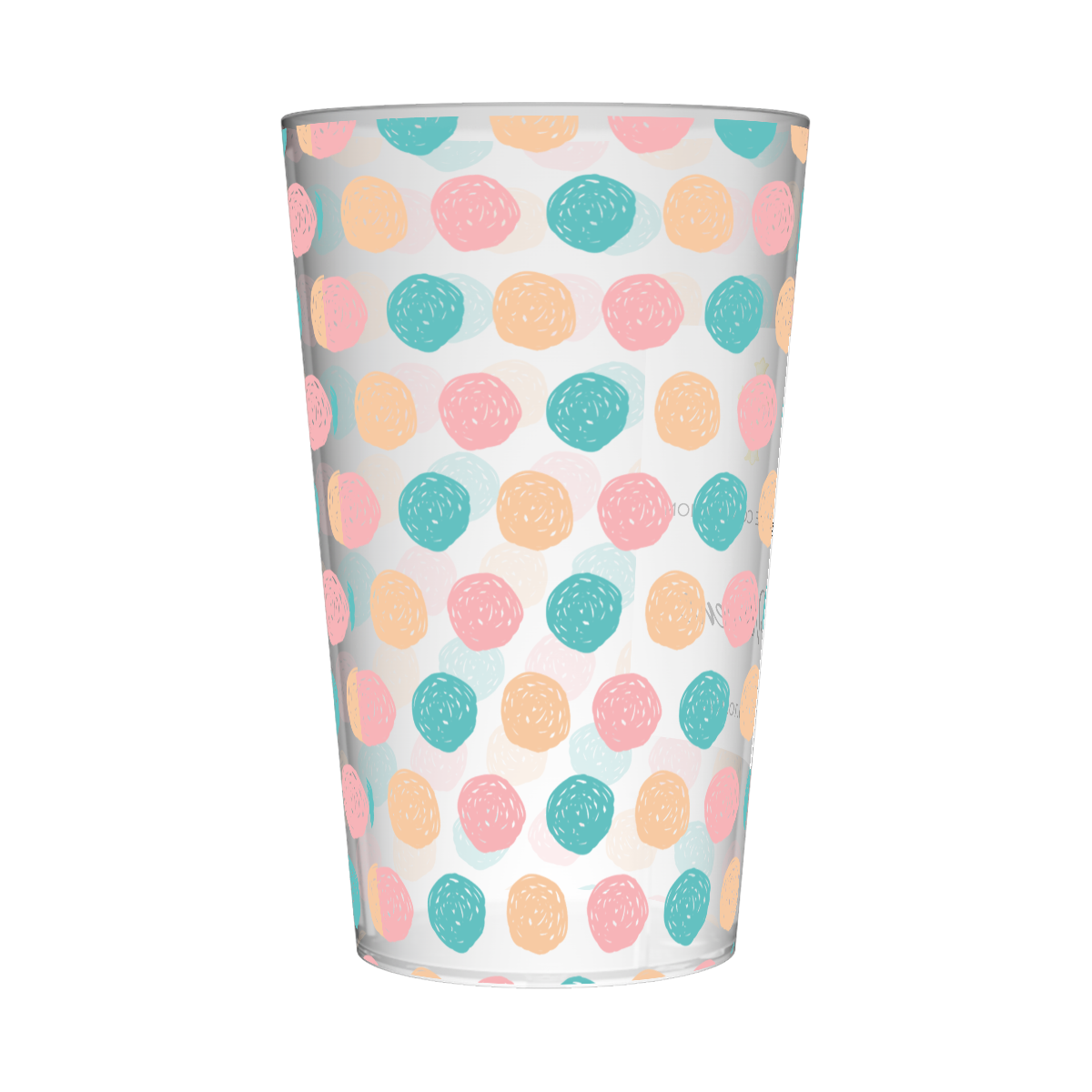 Gobelet personnalisé Communion Ronds 2