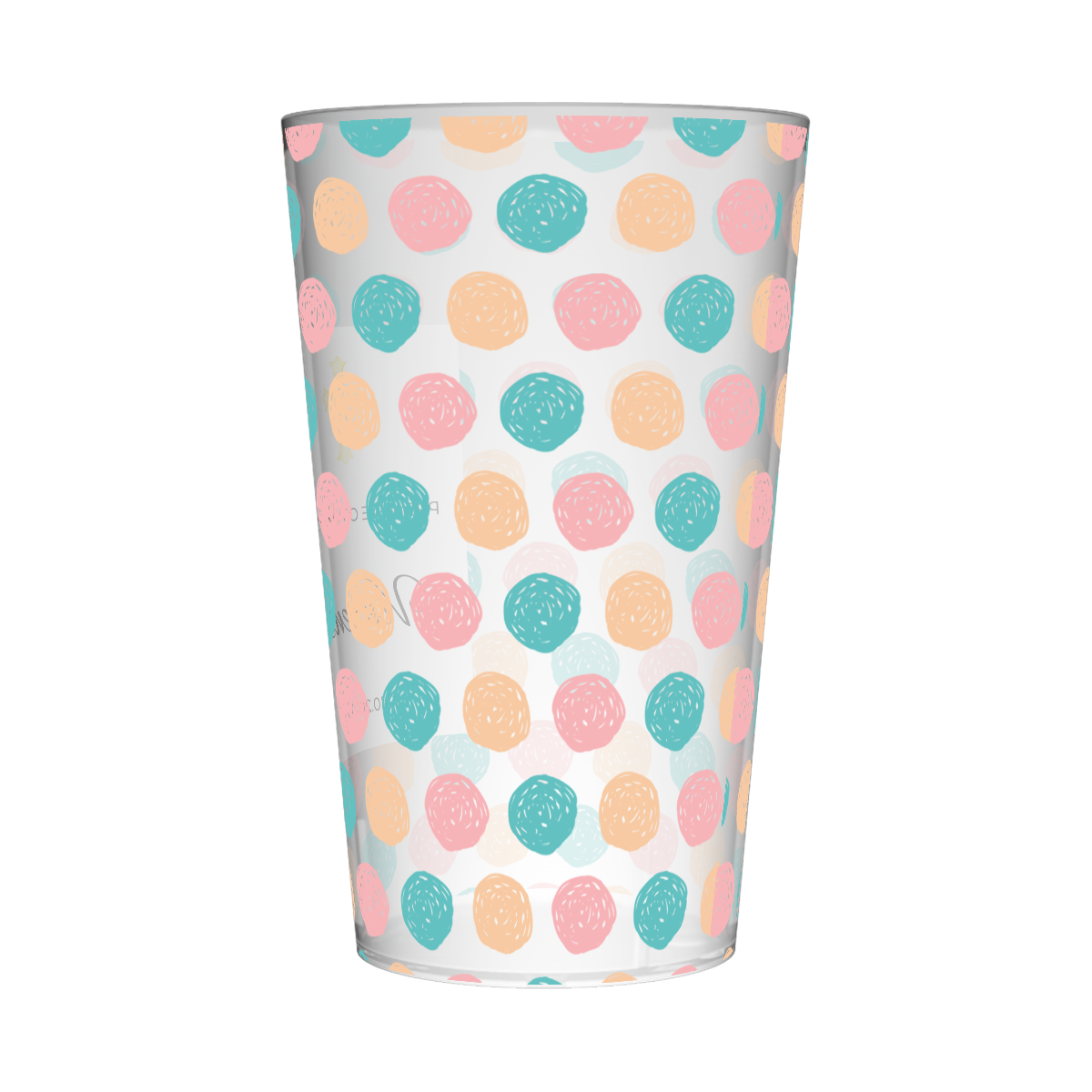 Gobelet personnalisé Communion Ronds 3