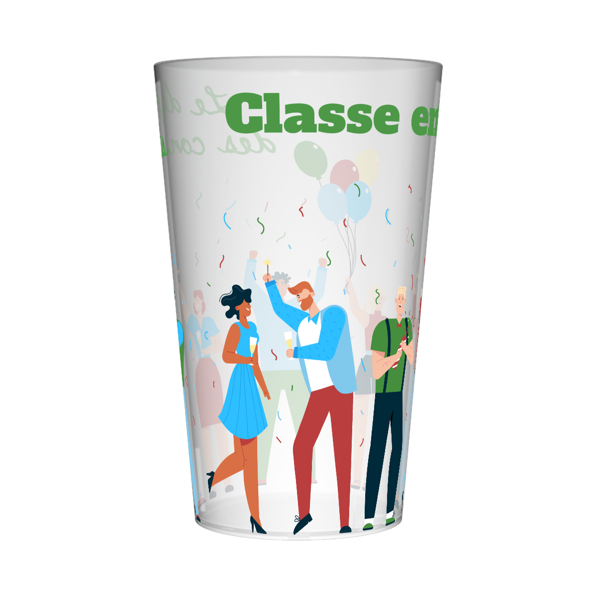 Gobelet personnalisé Conscrit Cotillons 2