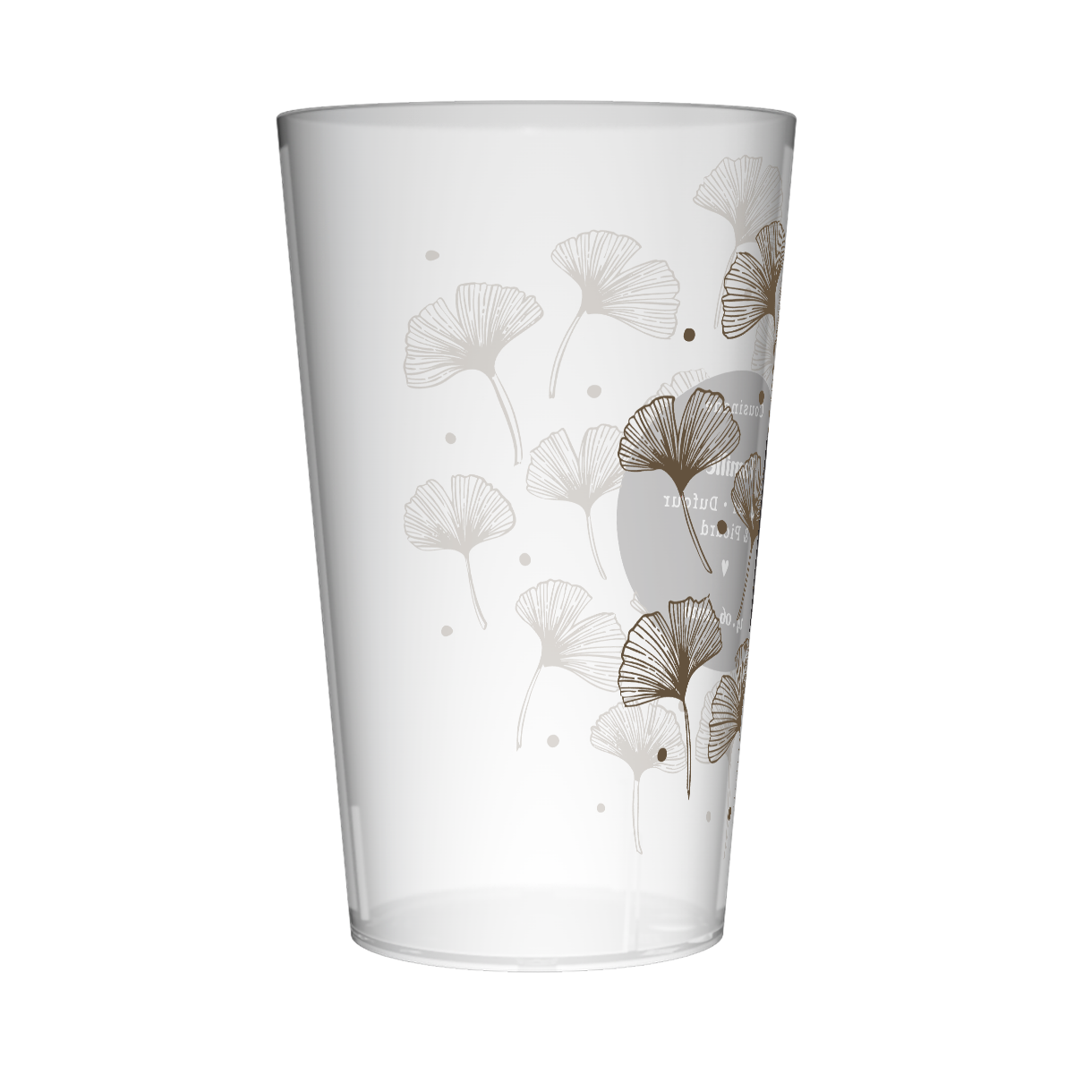 Gobelet personnalisé Cousinade Florale