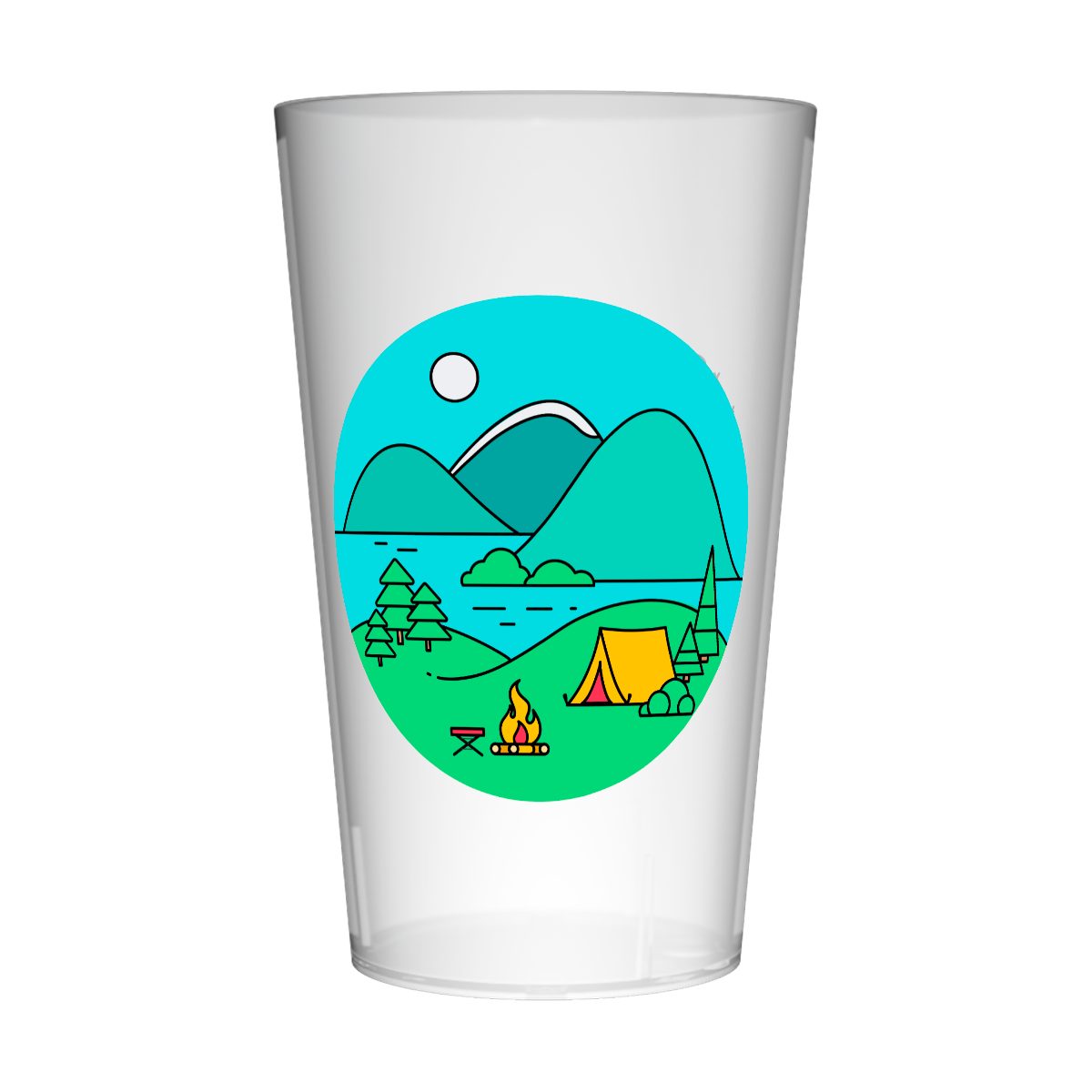 Gobelet personnalisé Cousinade Camping 2