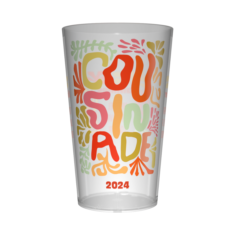 Coupe-gobelet Personnalisé En Coton Tissé - Dimensions 9x14 - Pièce Neuve Pour Couture Ou Décoration