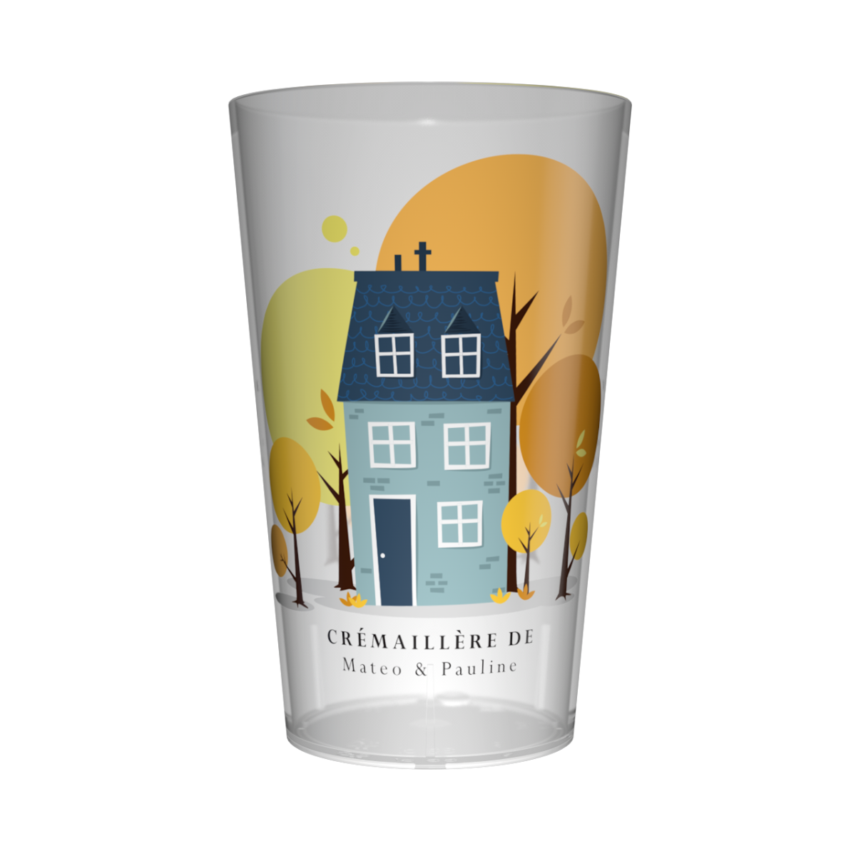 Gobelet personnalisé Crémaillère Maison