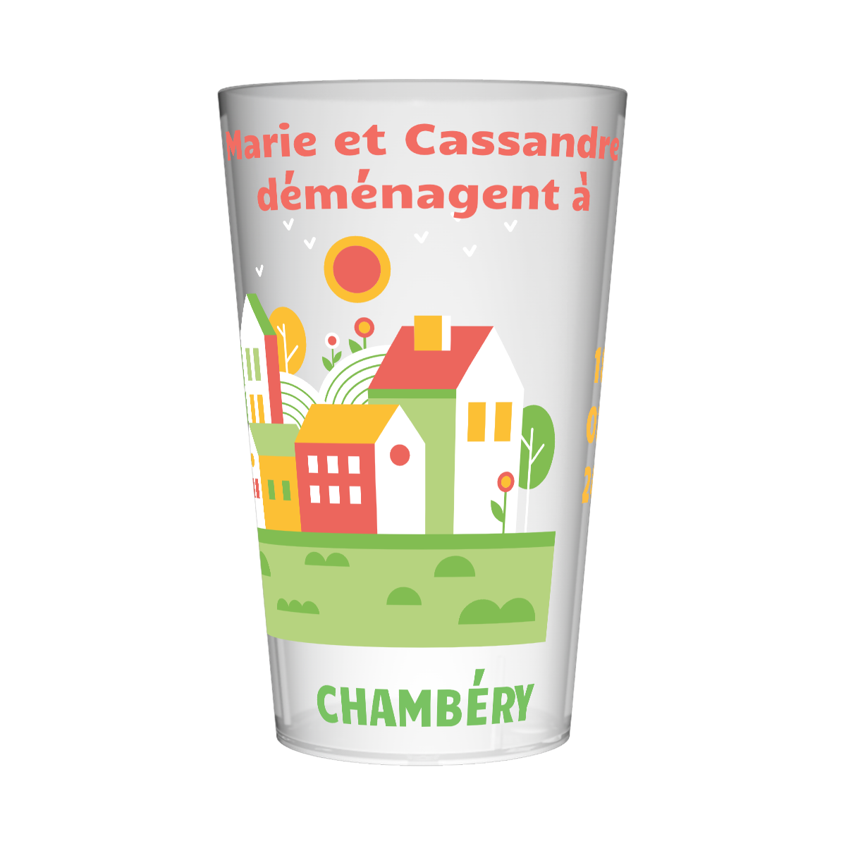 Gobelet personnalisé Crémaillère Ville