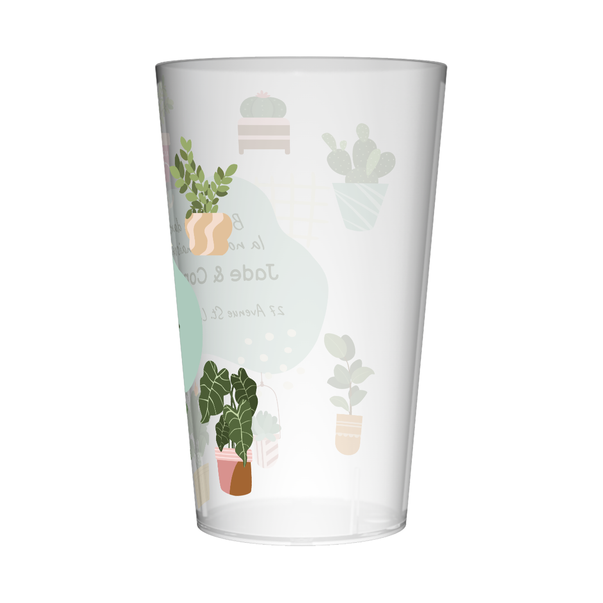 Gobelet personnalisé Crémaillère Plantes 2