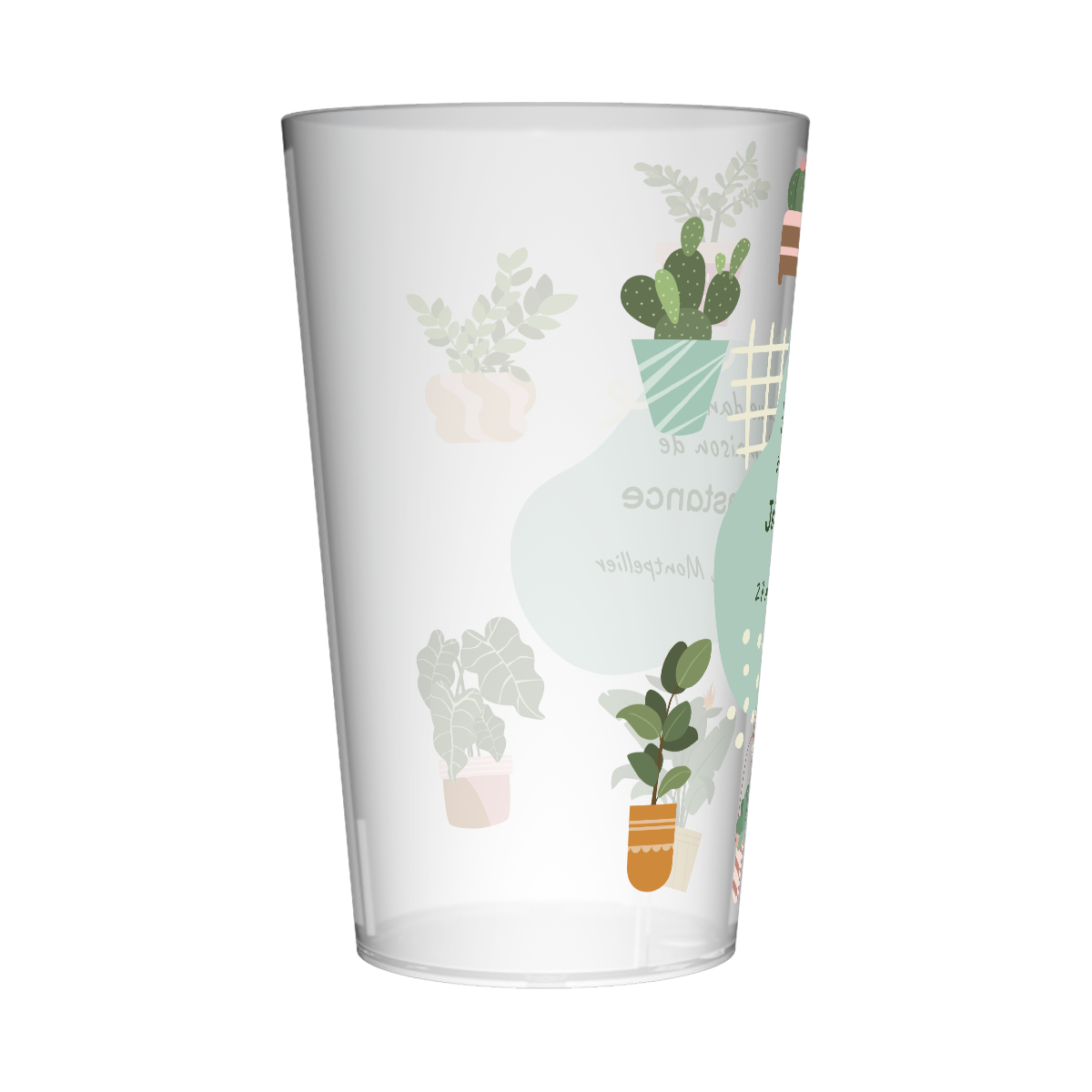 Gobelet personnalisé Crémaillère Plantes 3