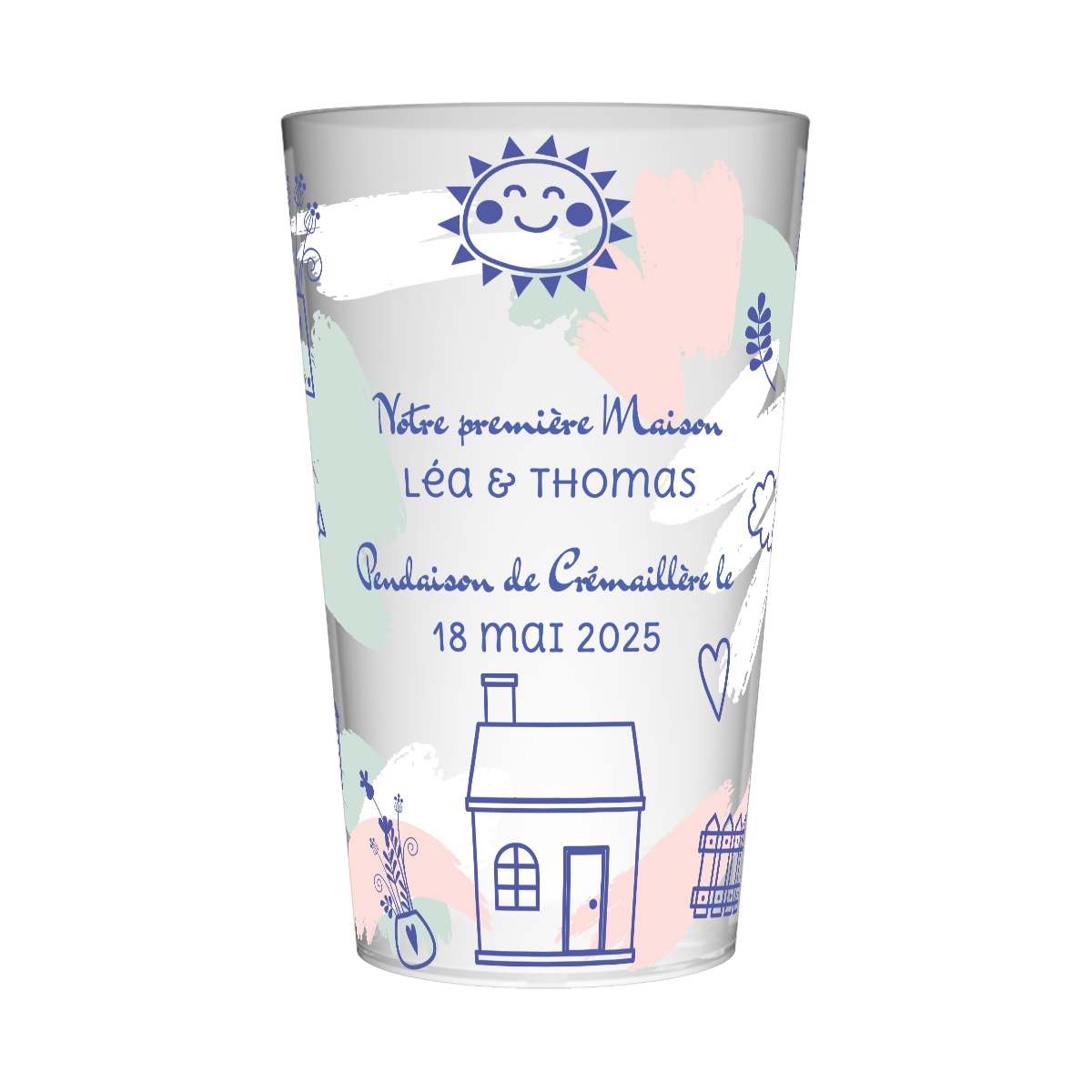 Gobelet personnalisé Crémaillère Dessin