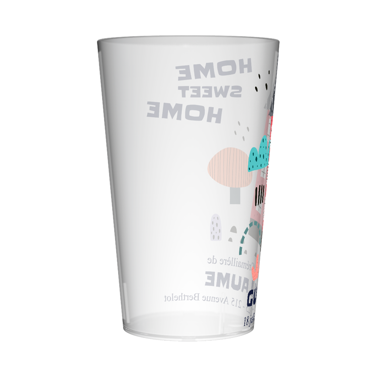 Gobelet personnalisé Crémaillère Sweet Home 3