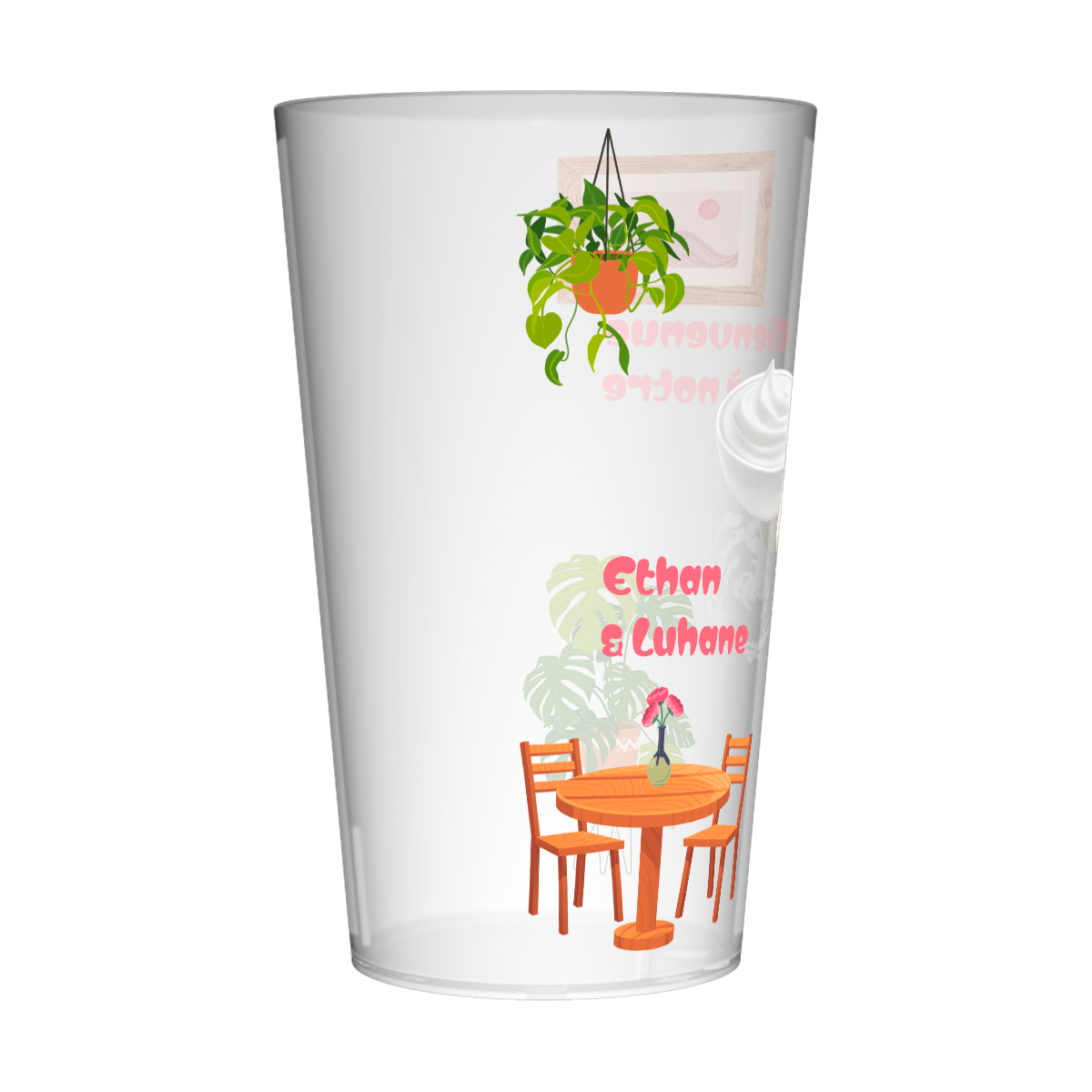 Gobelet personnalisé Crémaillère Déco 2