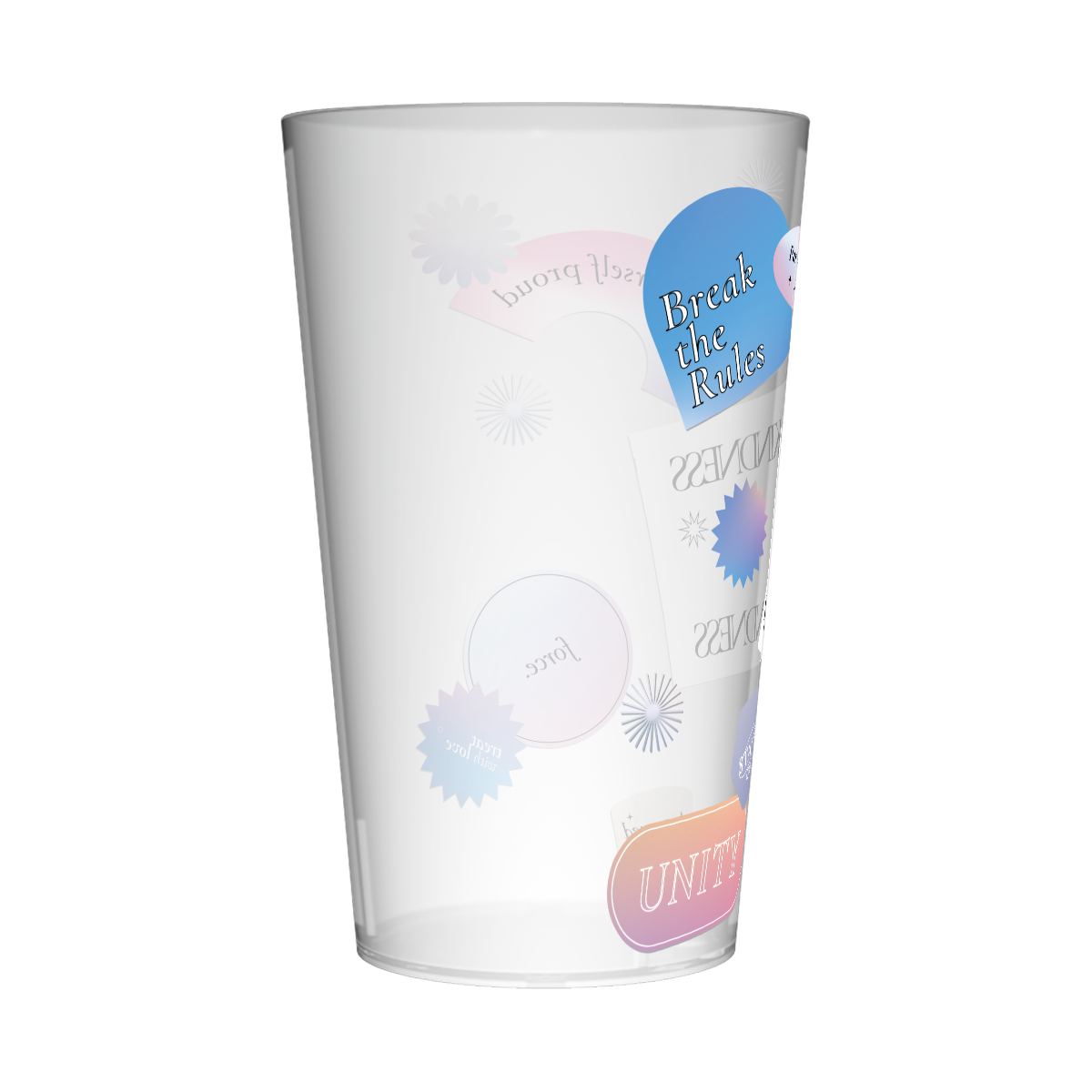Gobelet personnalisé Déco Words 2