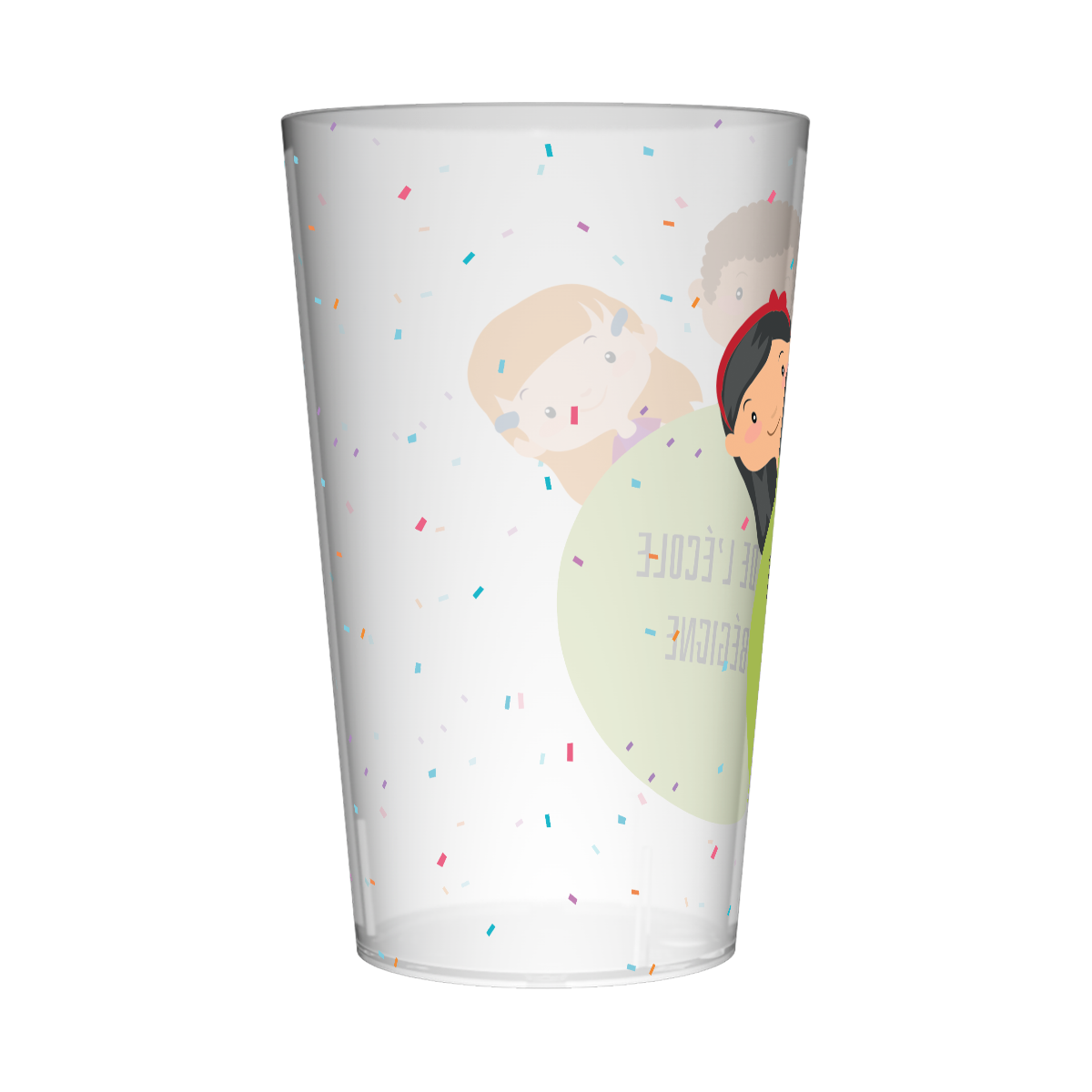 Gobelet personnalisé Fête des écoles cercle 2