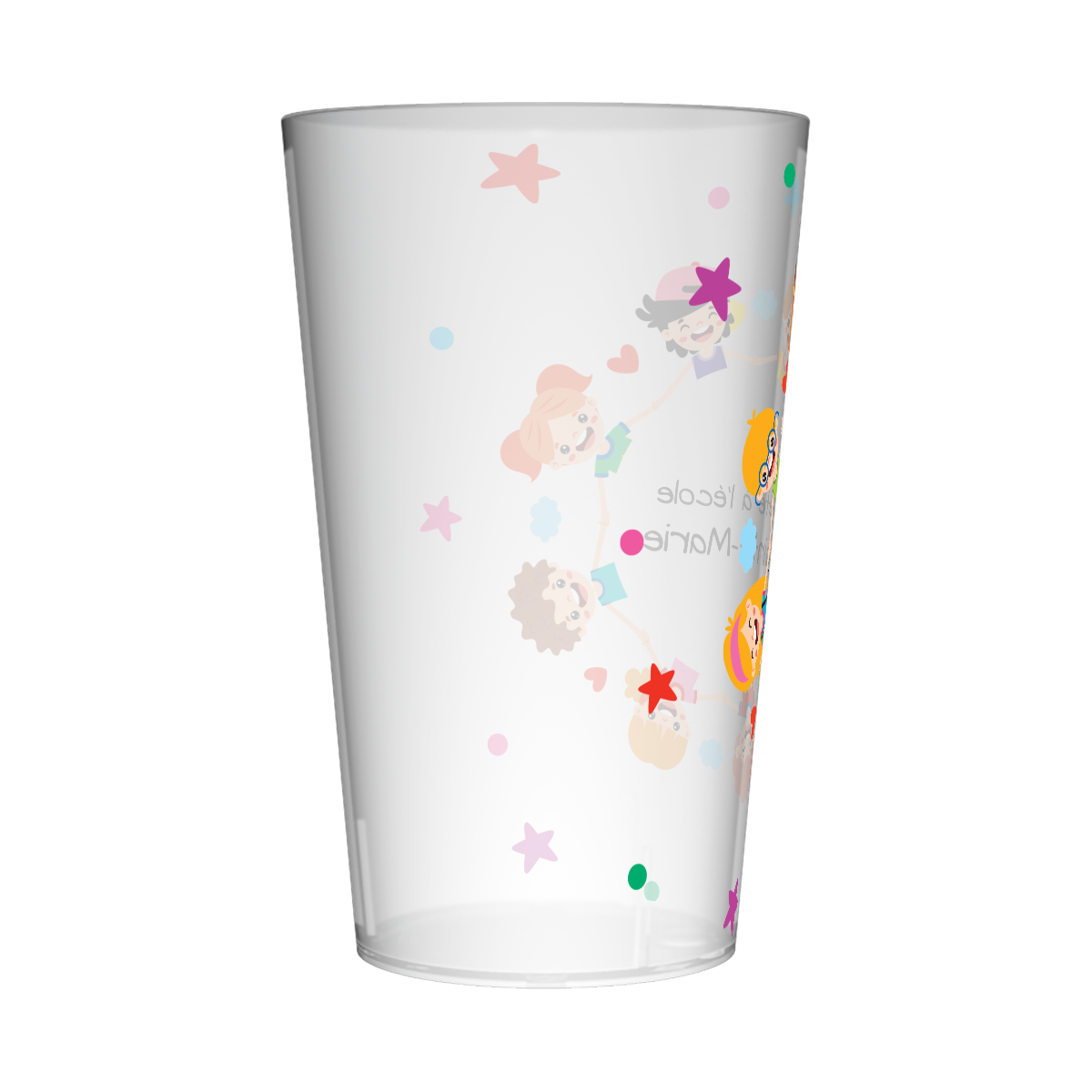 Gobelet personnalisé Fête des écoles Super Héros 2