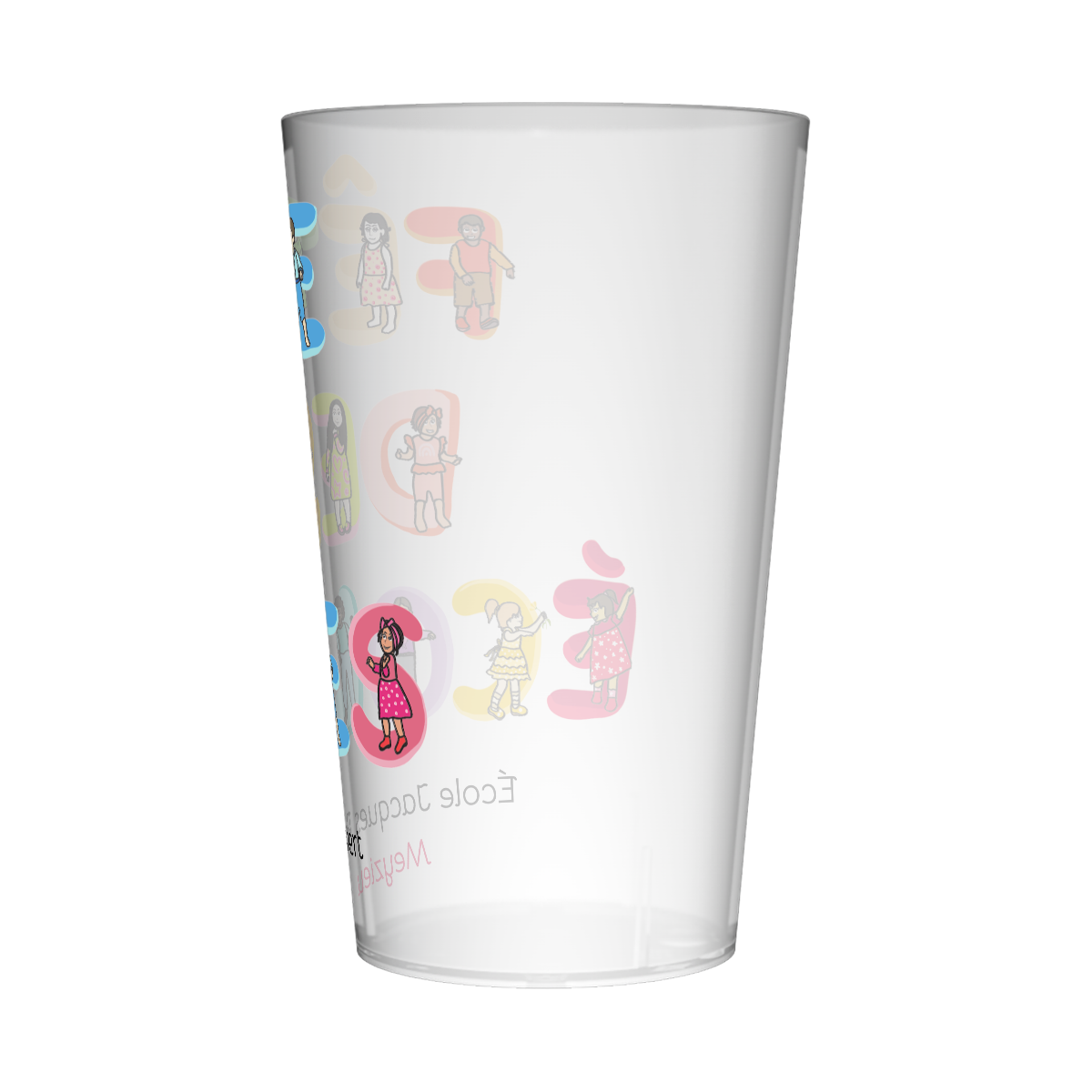 Gobelet personnalisé Fête des écoles Bulles 3