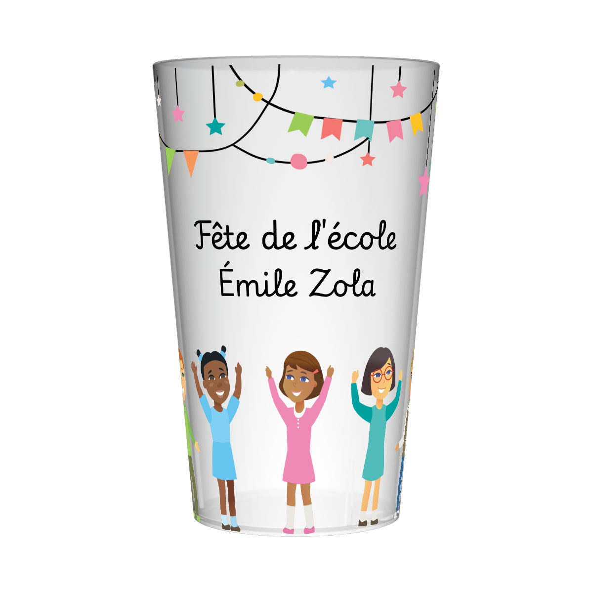 Gobelet personnalisé Fête des écoles Danse