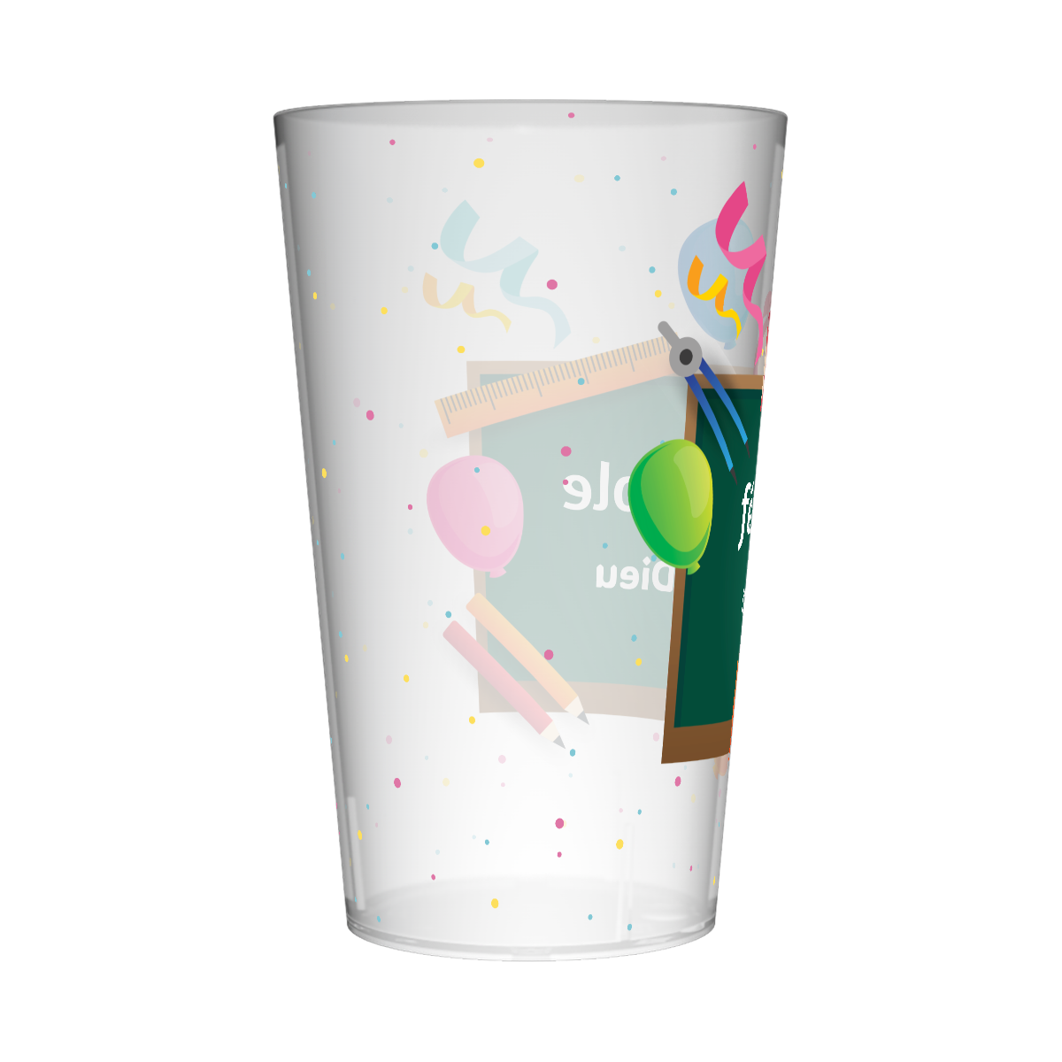 Gobelet personnalisé Fête des écoles Tableau 2