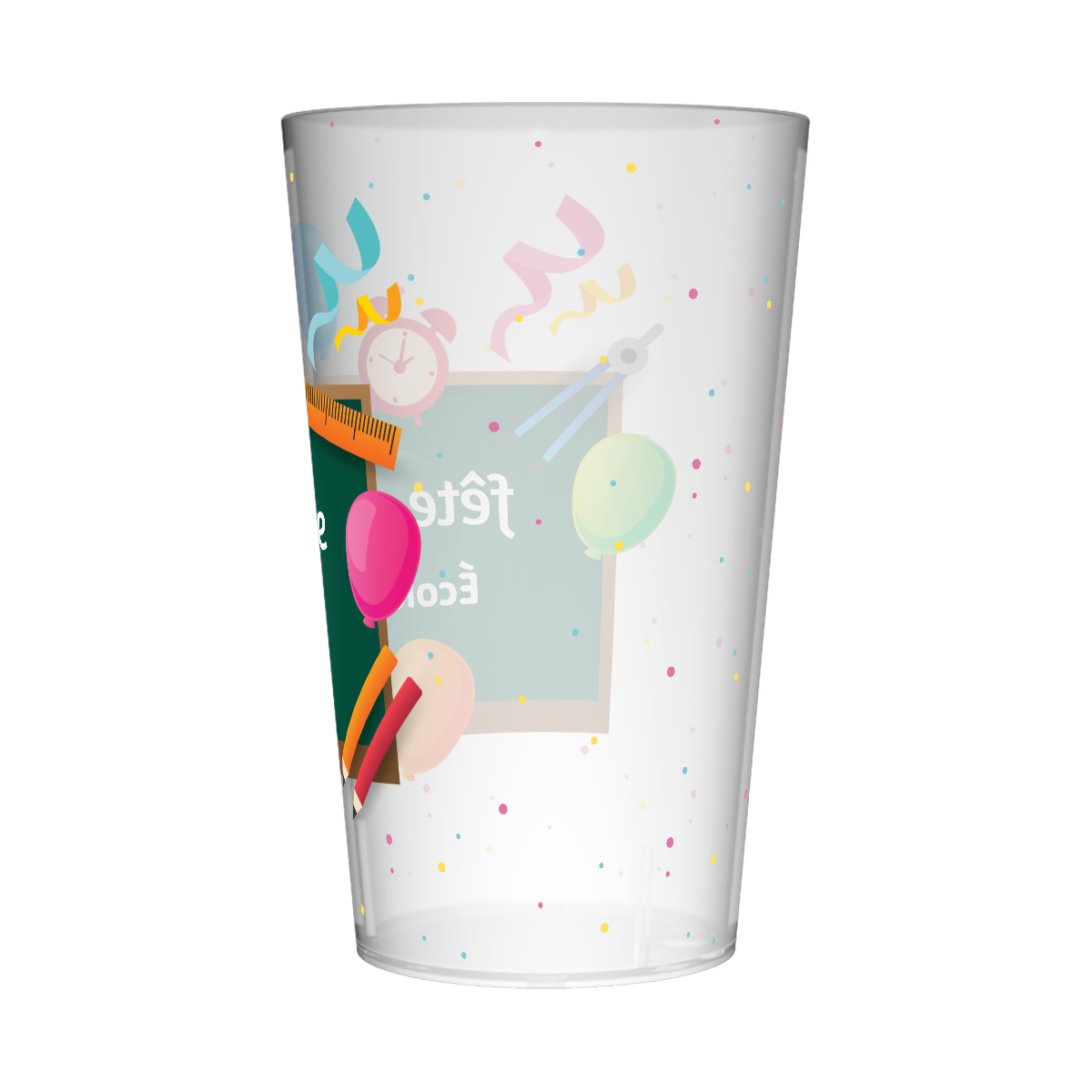 Gobelet personnalisé Fête des écoles Tableau 3