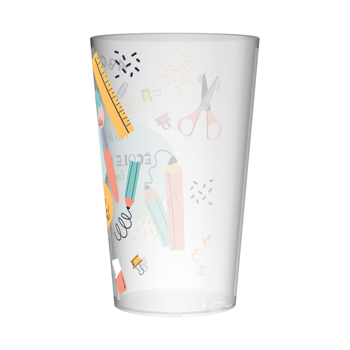 Gobelet personnalisé Fête des écoles Trousse 3