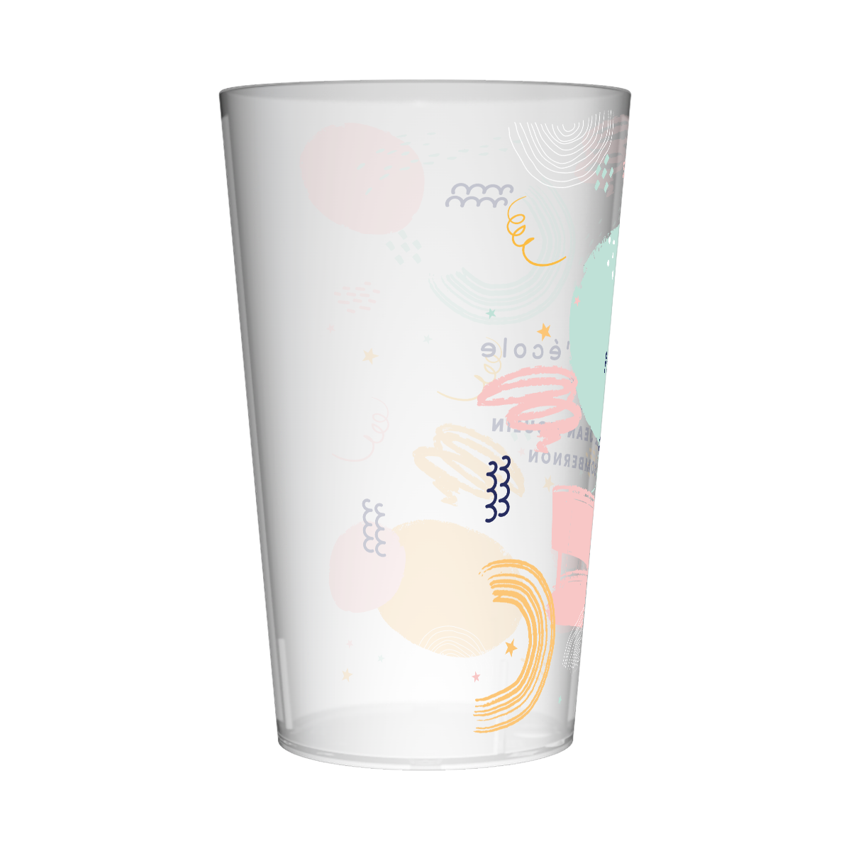 Gobelet personnalisé Fête des écoles Artistique 2