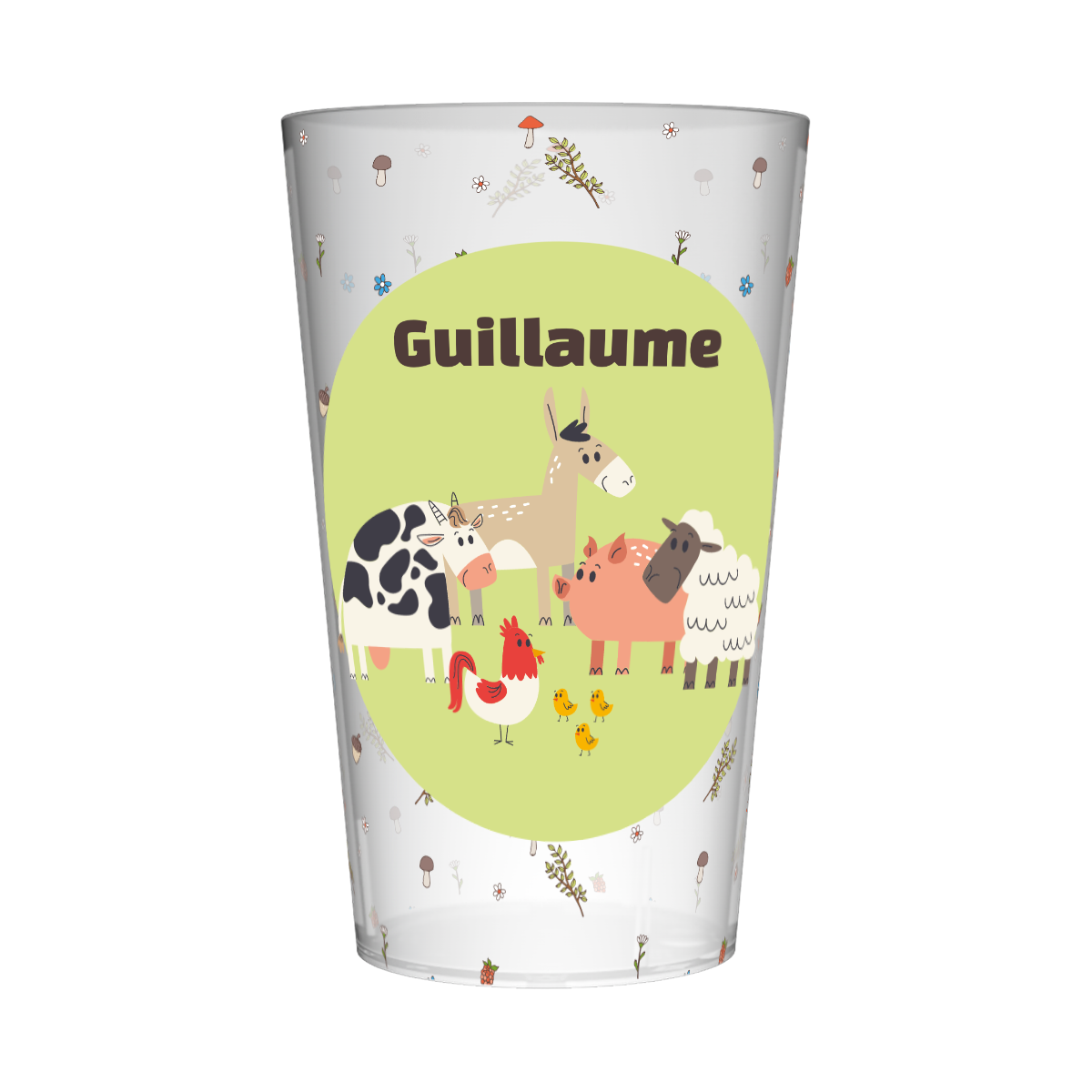 Gobelet personnalisé Enfant Ferme