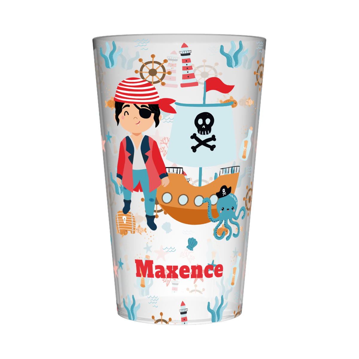 Gobelet personnalisé Enfant Pirate