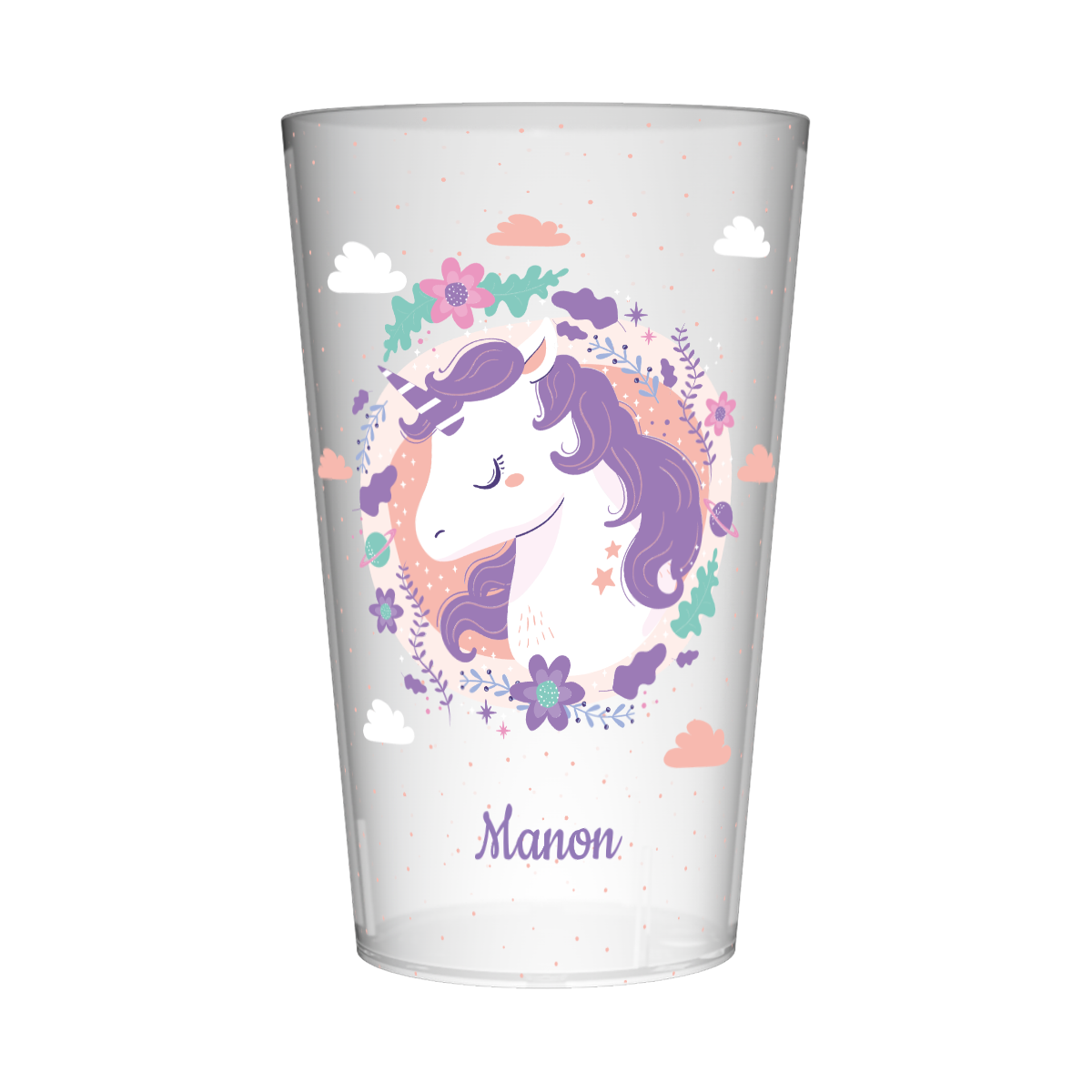 Gobelet personnalisé Enfant Licorne