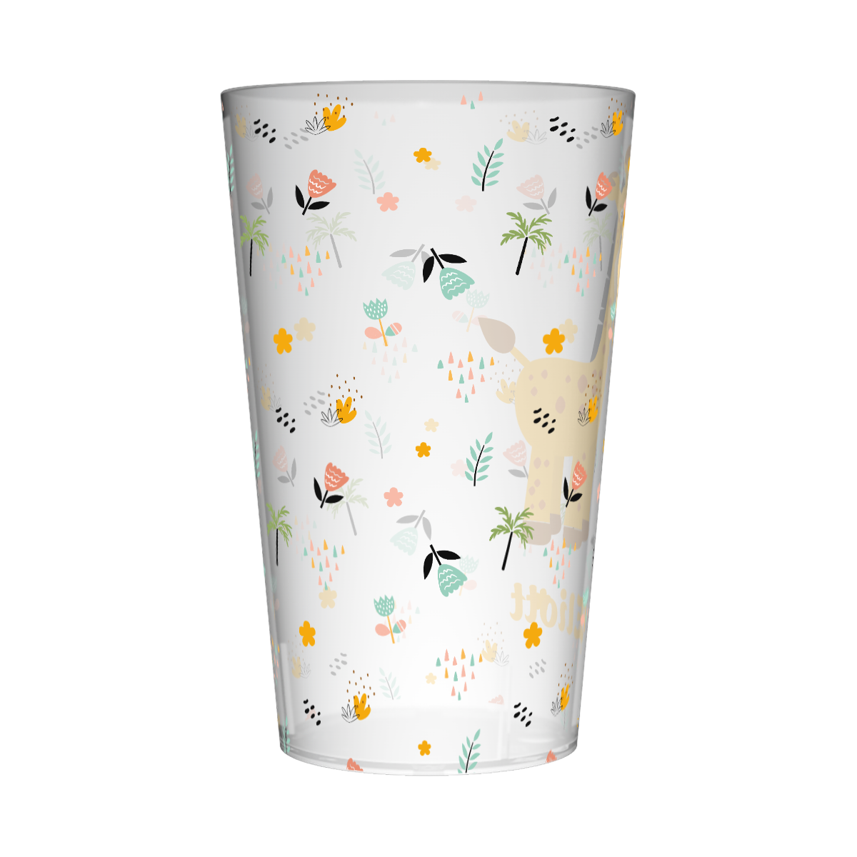 Gobelet personnalisé Enfant Girafe 3