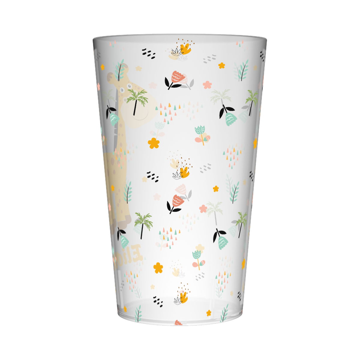 Gobelet personnalisé Enfant Girafe 2