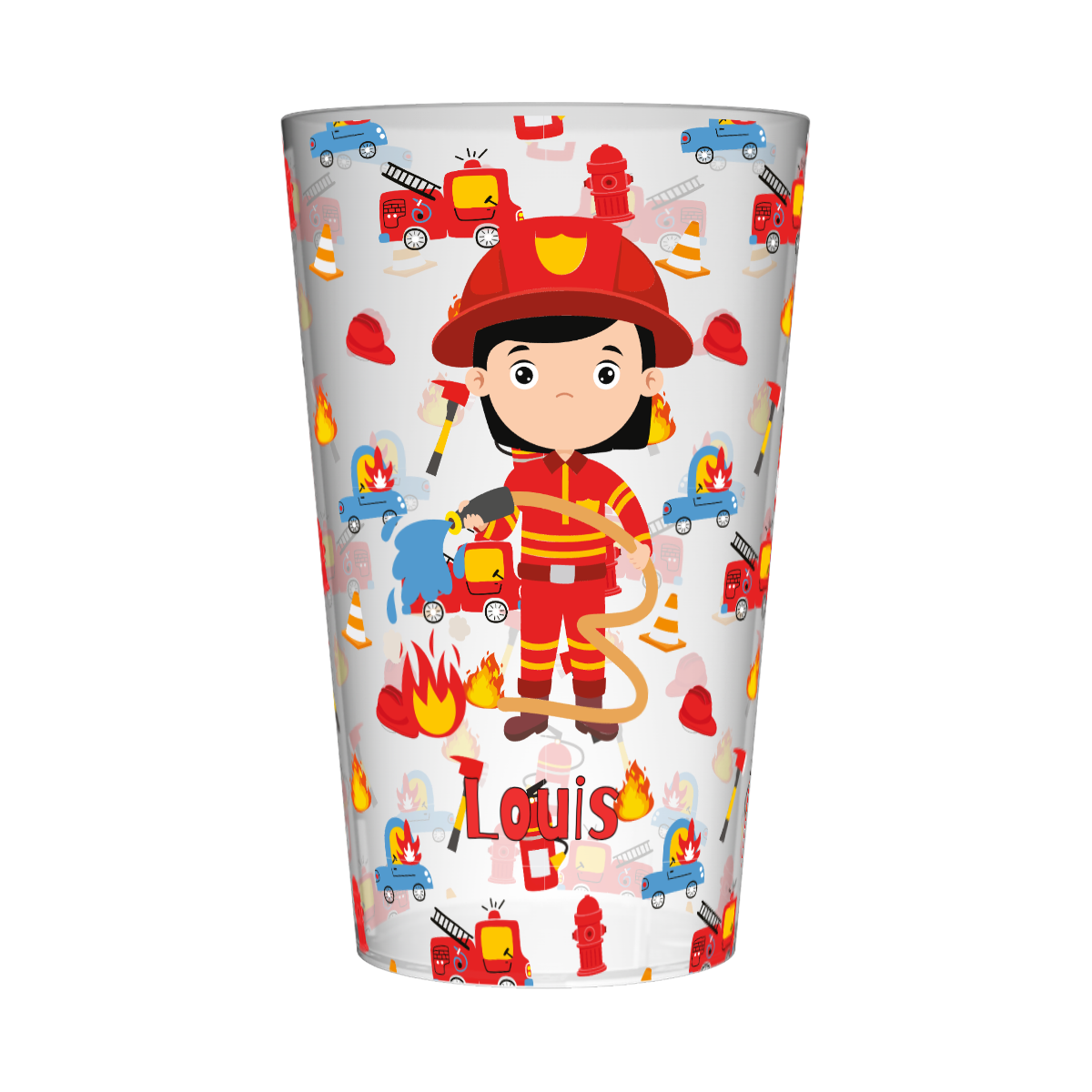 Gobelet personnalisé Enfant Pompier