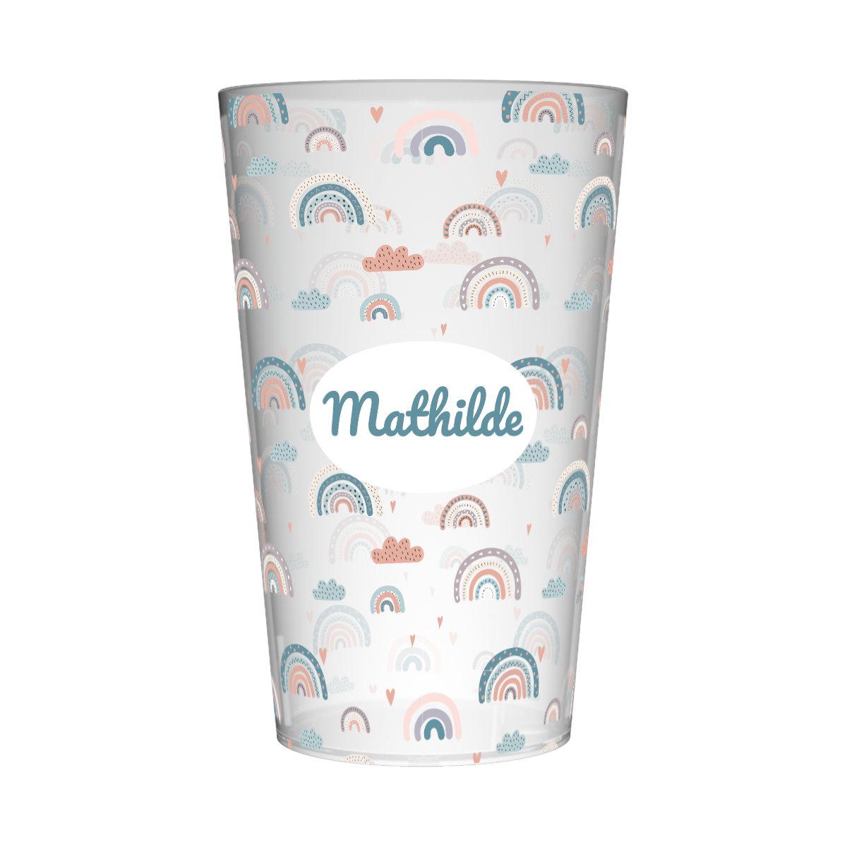 Gobelet personnalisé Enfant Arc-en-ciel