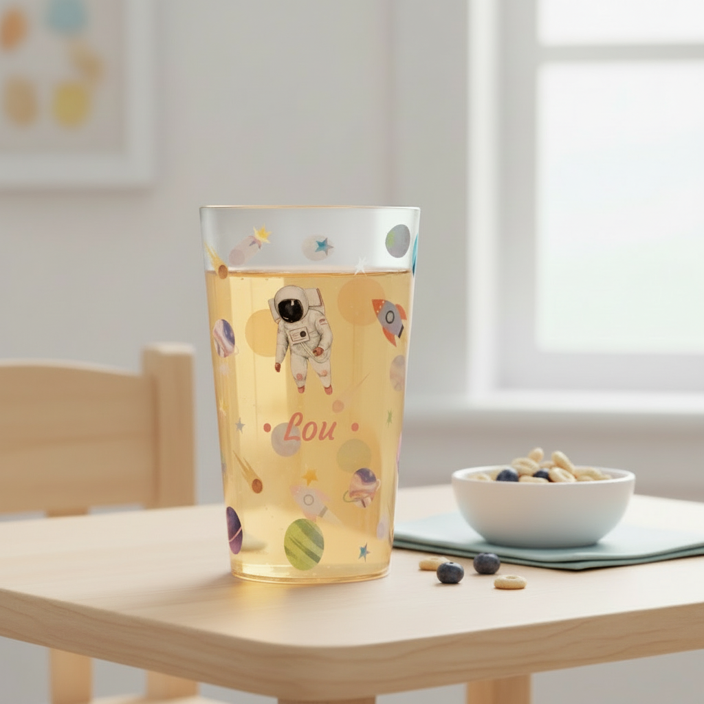 gobelet personnalise enfant astronaute