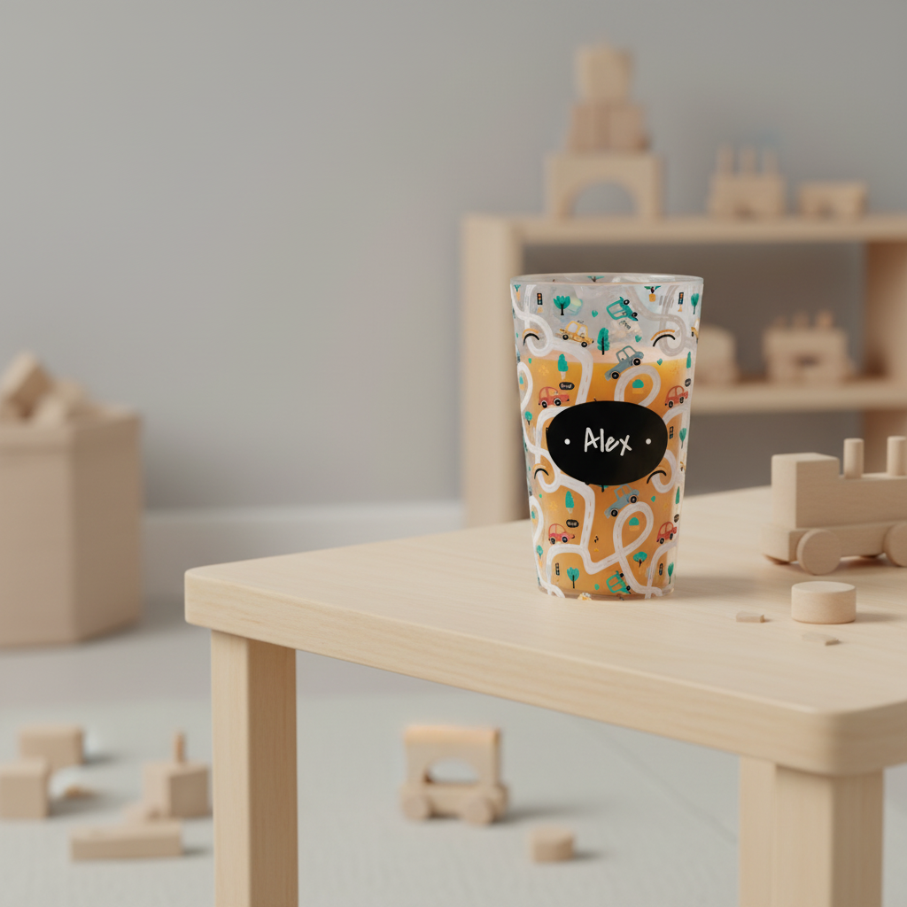 gobelet enfant route ambiance