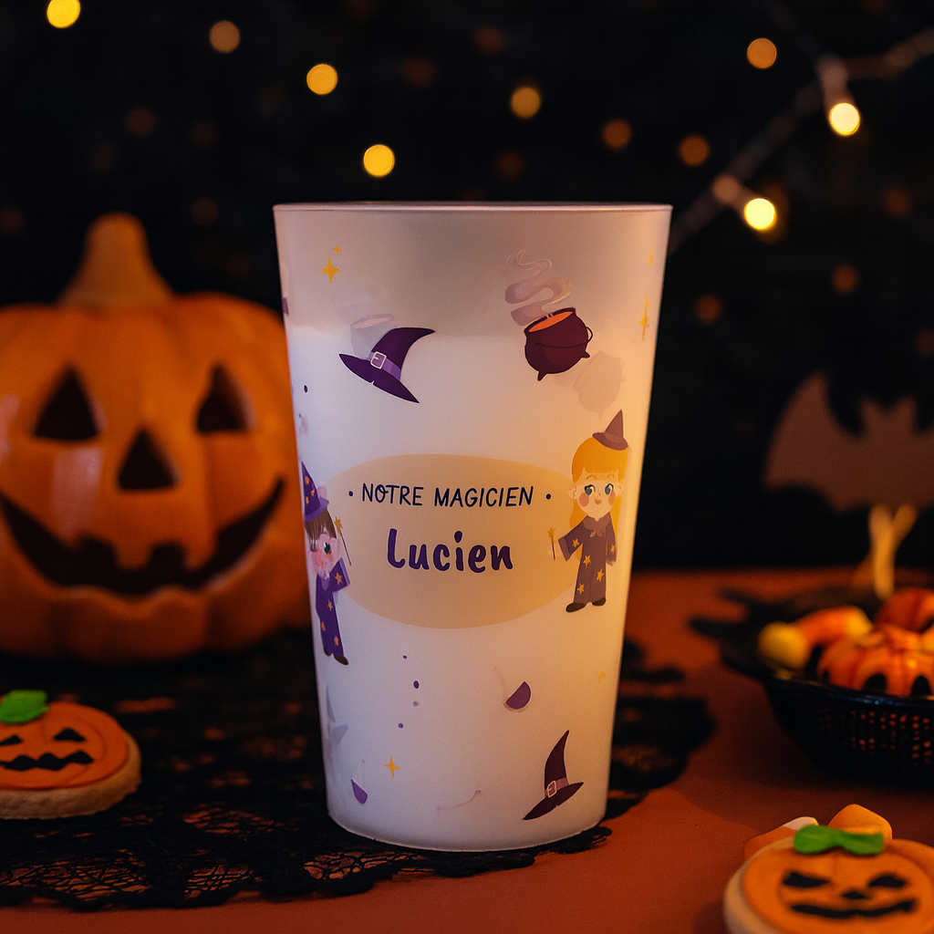Gobelet personnalisé Enfant Magie ambiance