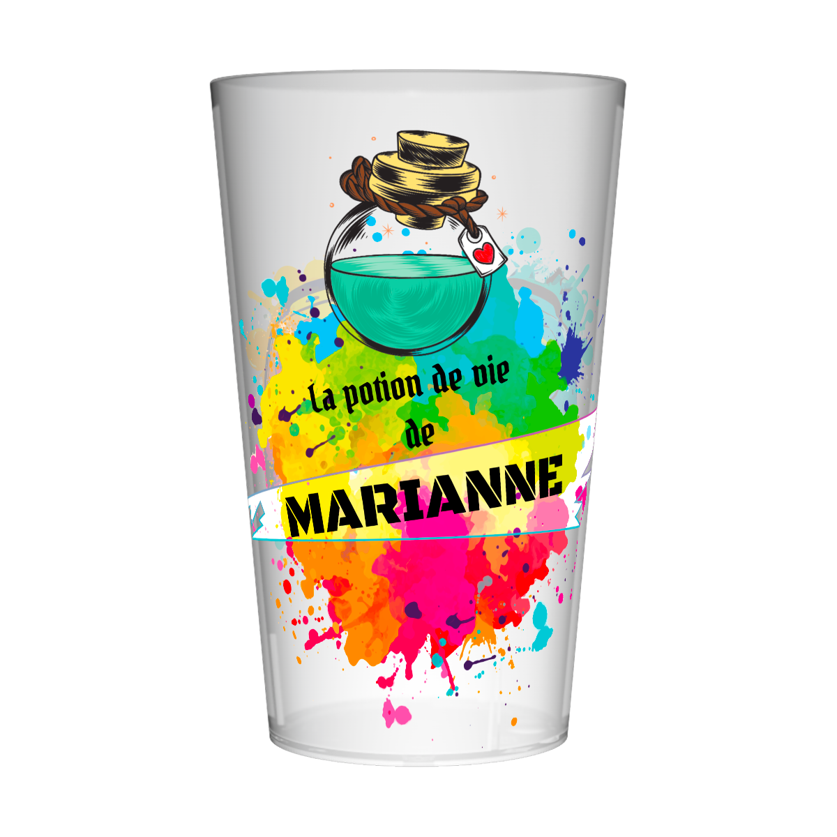 Gobelet personnalisé Enfant Manette Colorée