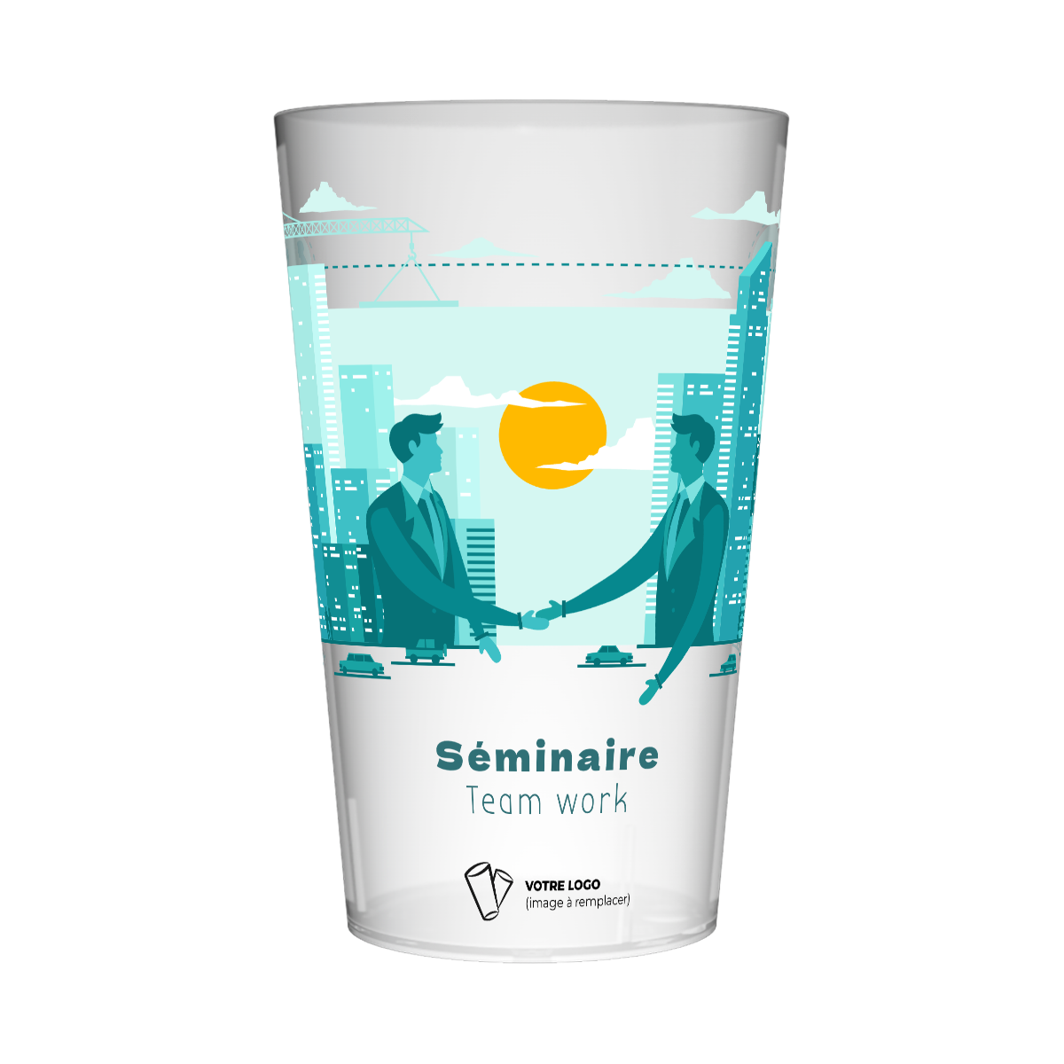 Gobelet personnalisé Entreprise Teamwork